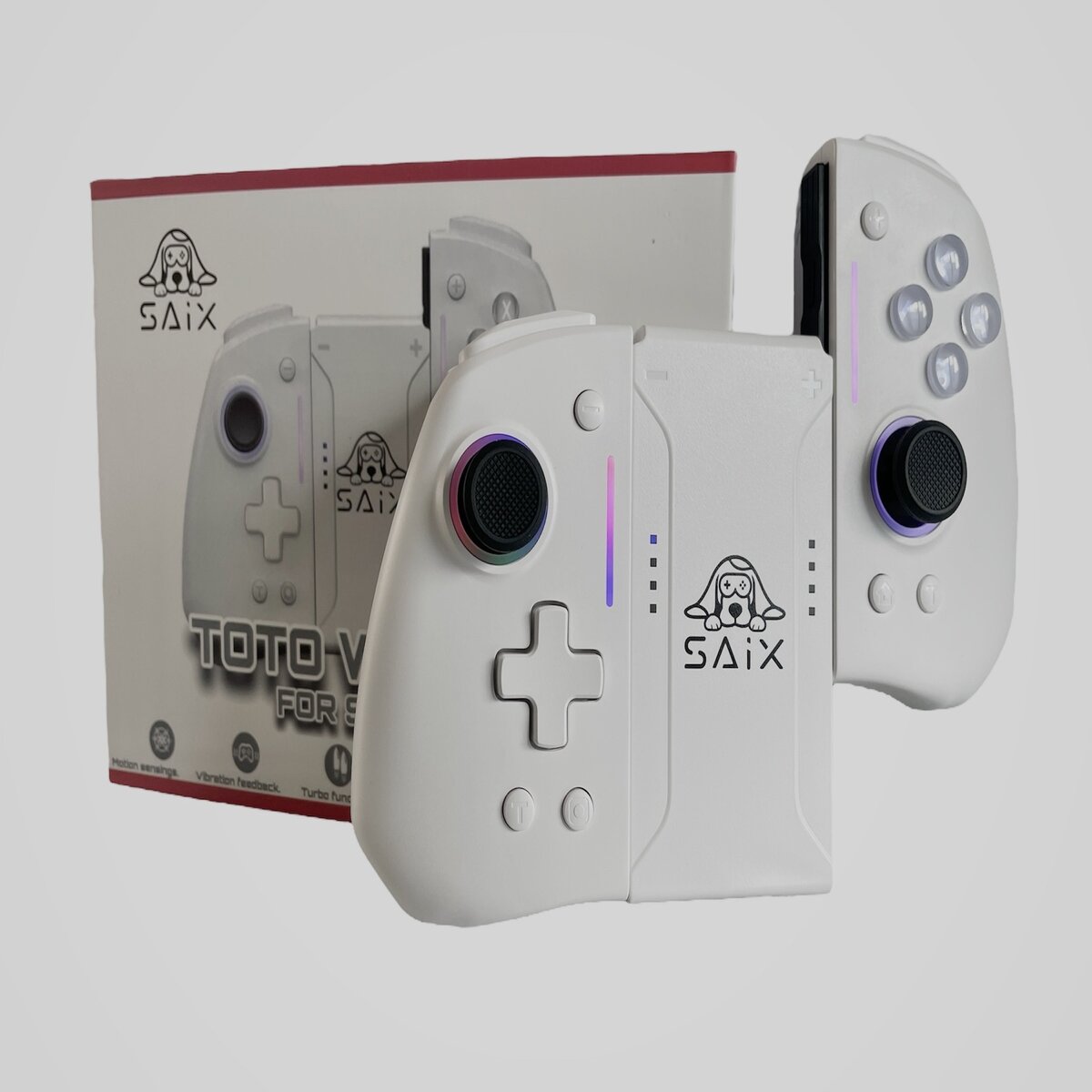 Control Inalámbrico Toto White Para Nintendo Switch image number null