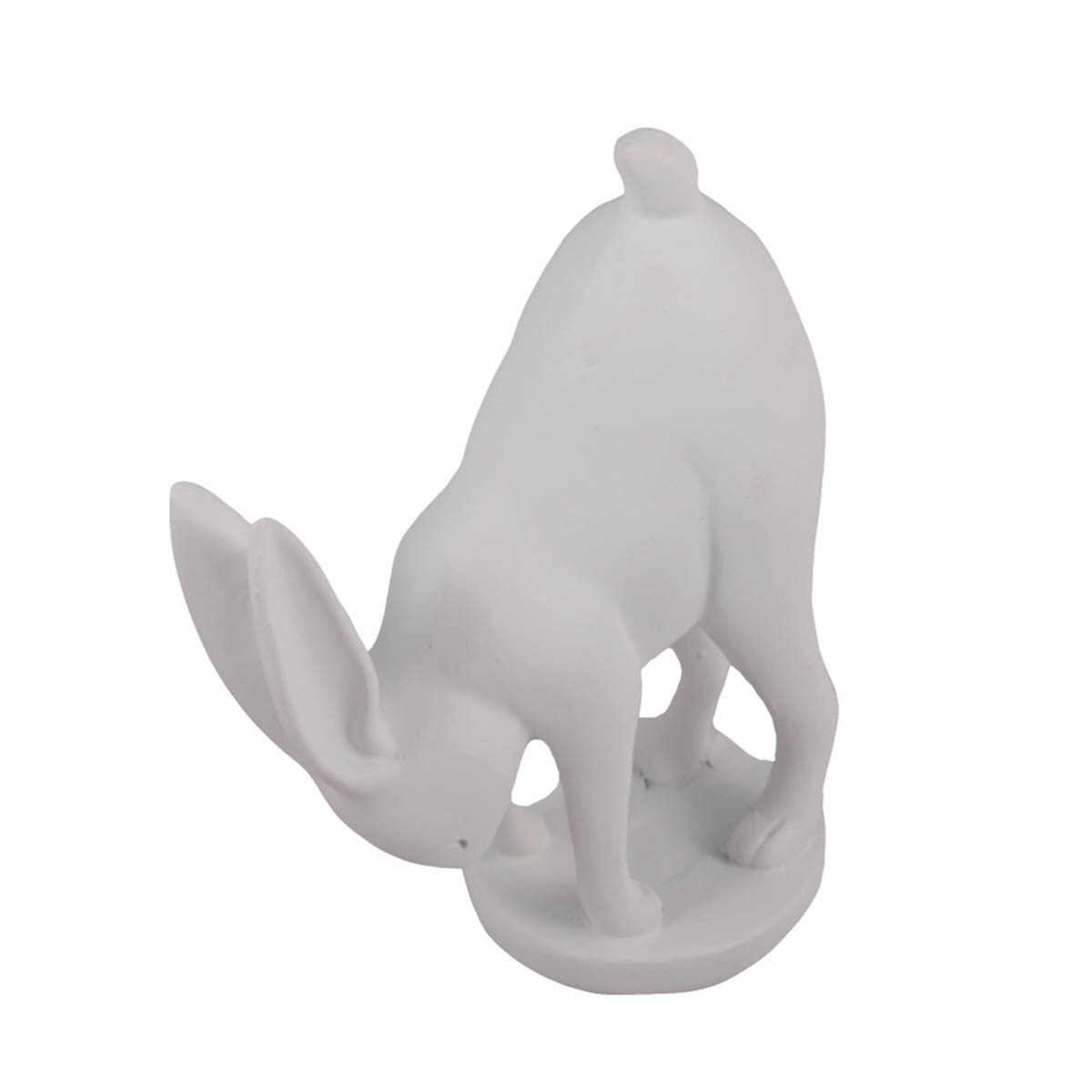 HOME NATURE FIGURA DECORATIVA CONEJO YOGA COLOR BLANCO 10*8*4 cm image number null