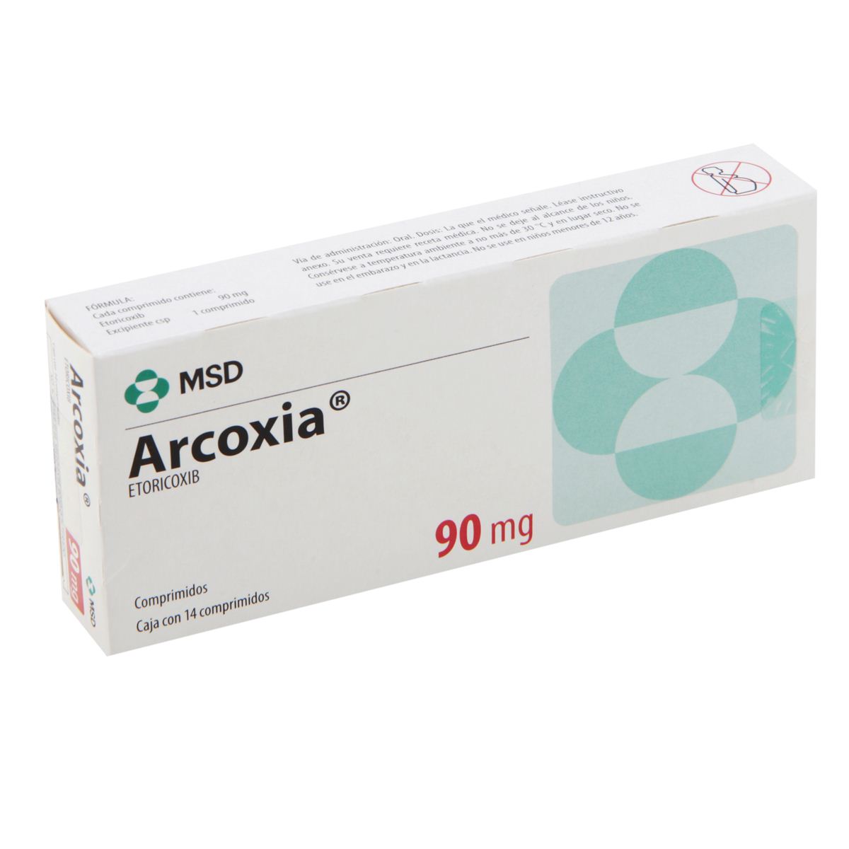 Arcoxia 90mg Com 14 image number null