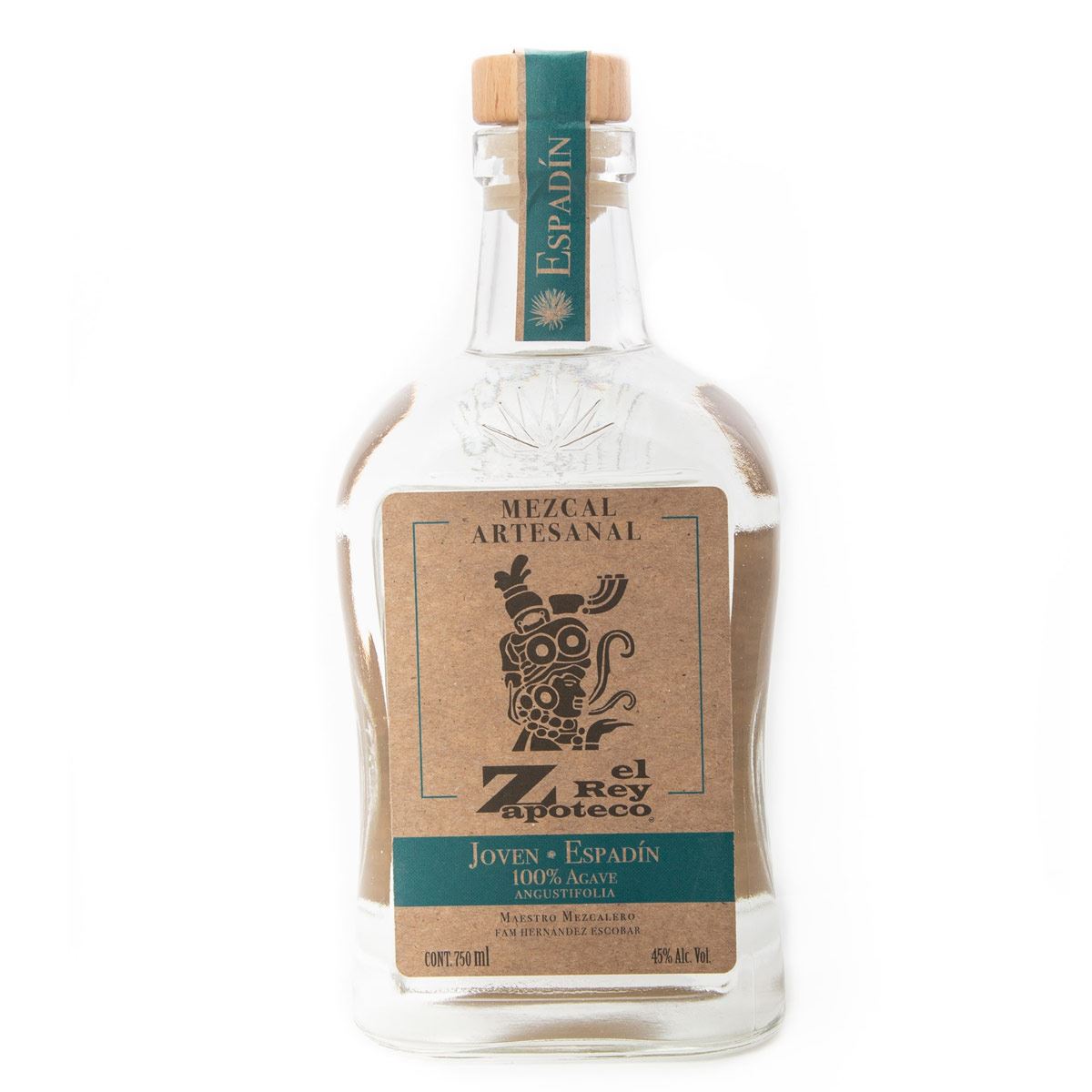 Mezcal Espadin El Rey Zapoteco 750ml image number null