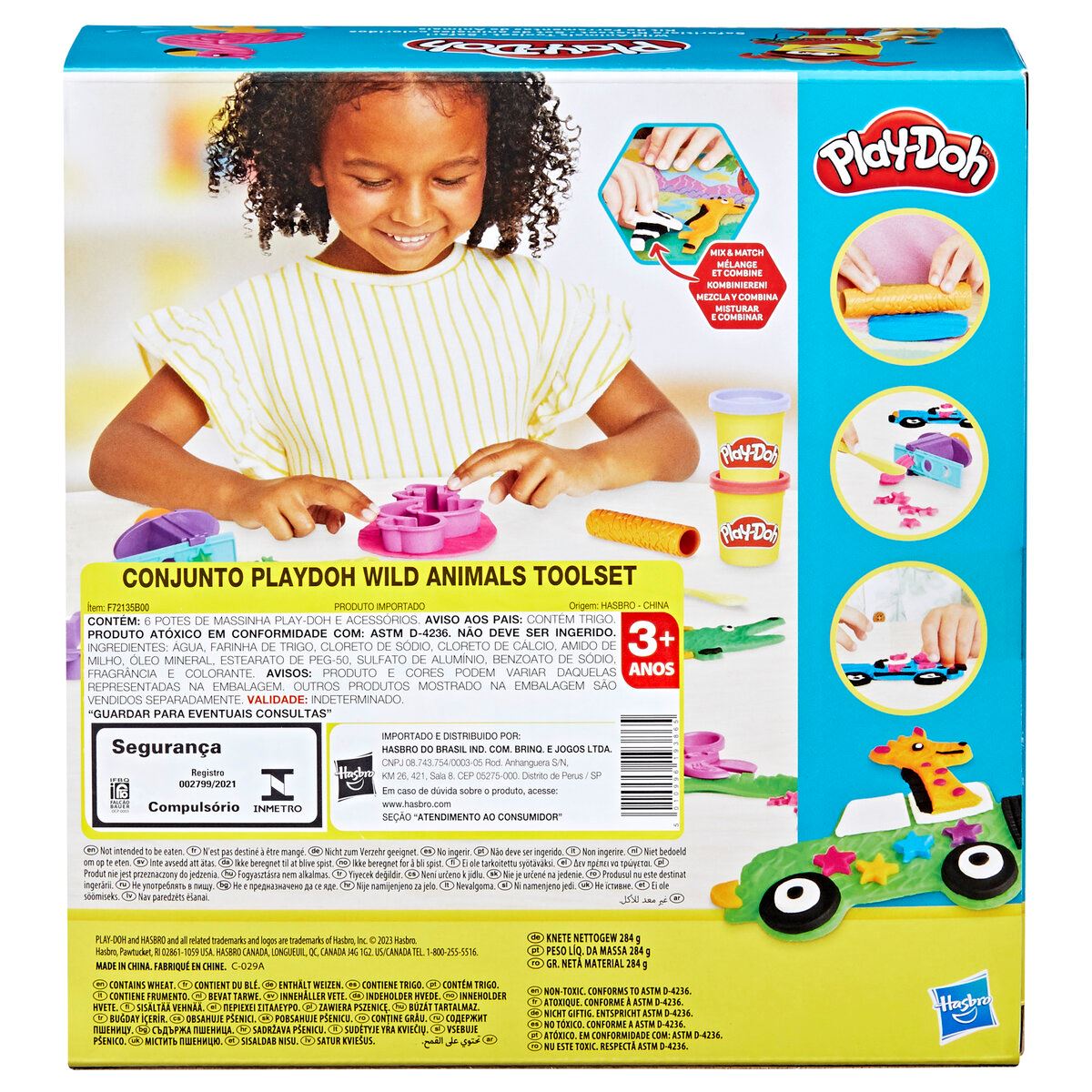 Set de Juego Play-Doh Animales Coloridos image number null