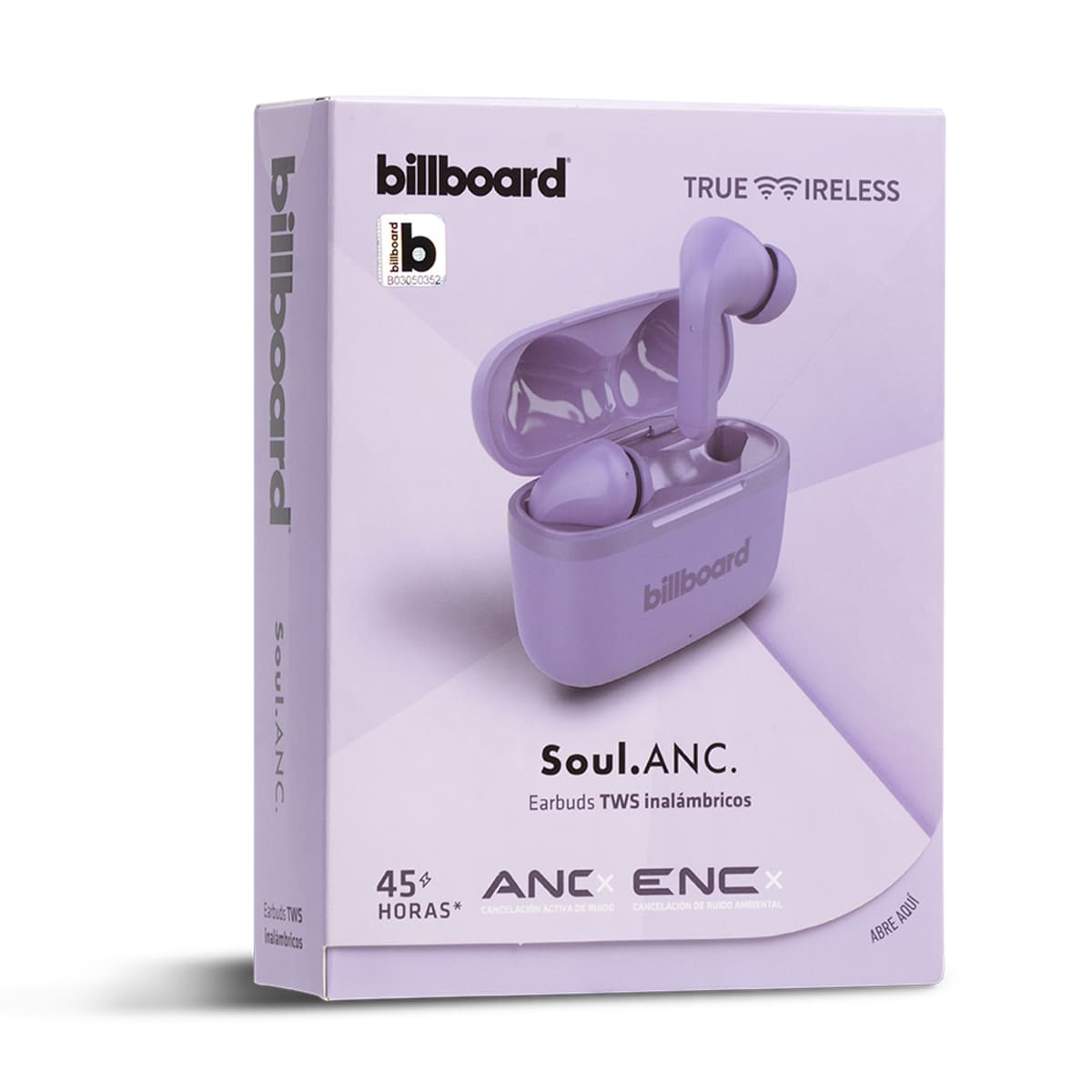 Aud&iacute;fonos Billboard Soul True Wireless Violeta image number null