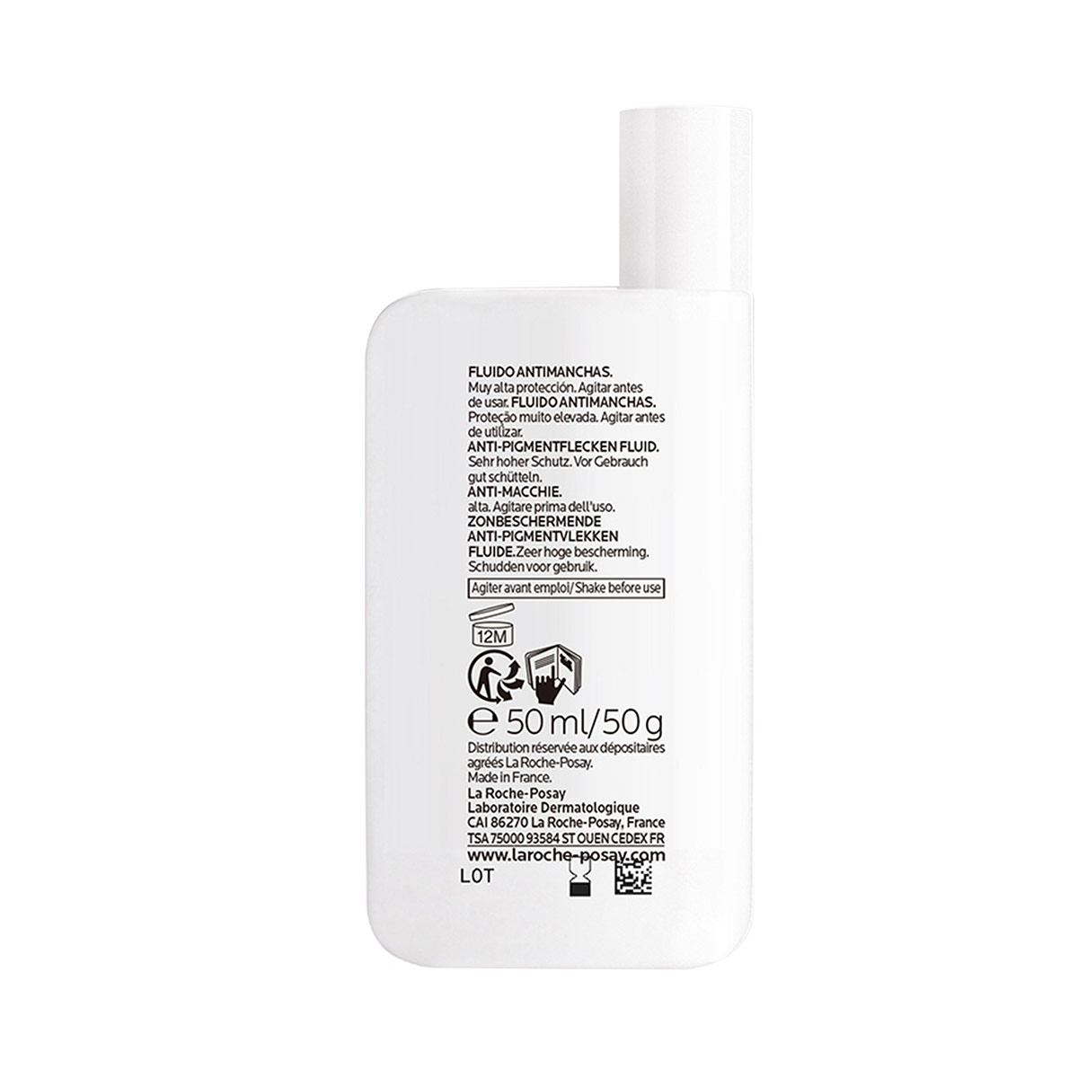 La Roche Posay Anthelios Uv Mune 400 Fluido Antimanchas SPF50+ image number null