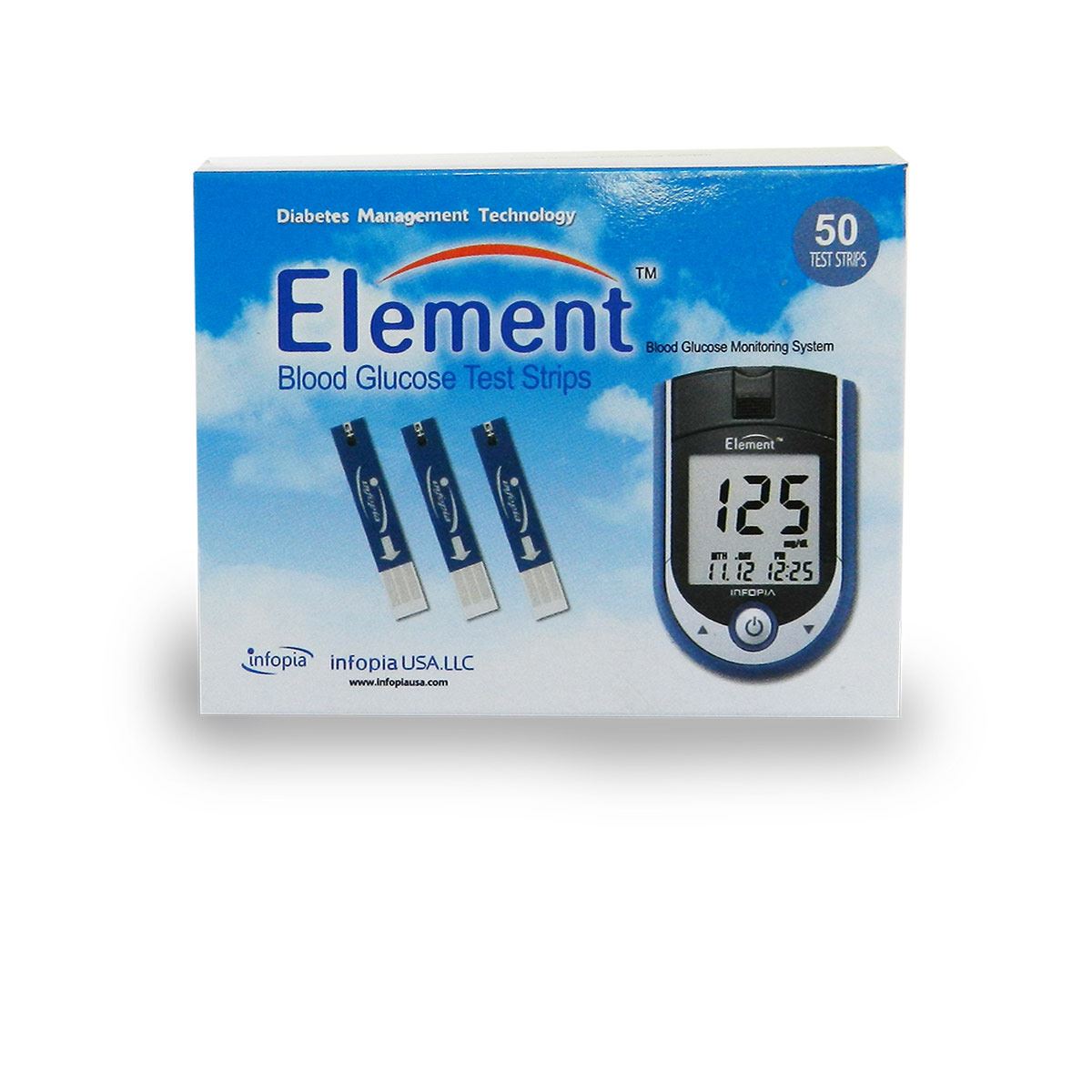 Tiras Reactiva C/ 50 Piezas Element image number null