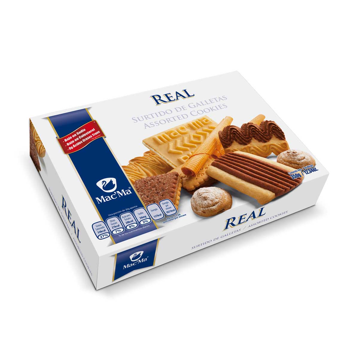 Galletas Mac' Ma Surtido Real 350 Gramos image number null