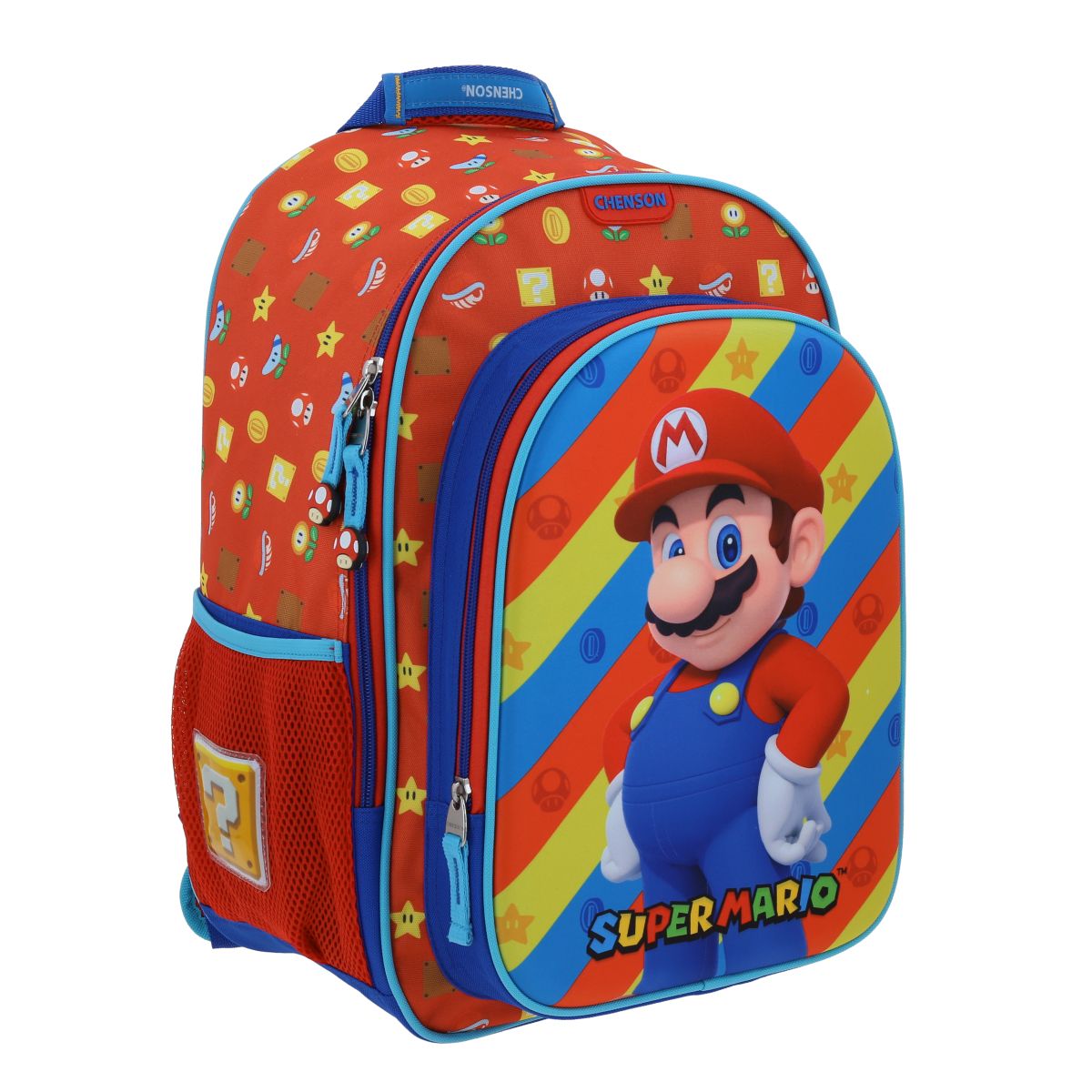 Mochila Diruven Mario Bros Rojo Chenson image number null
