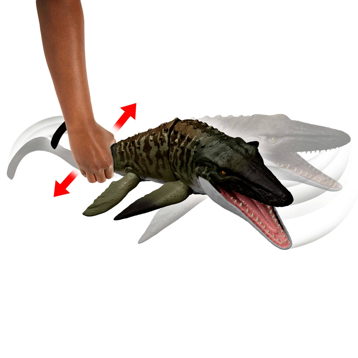 Dinosaurio de Juguete Jurassic World Rebirth Mosasaurus image number null