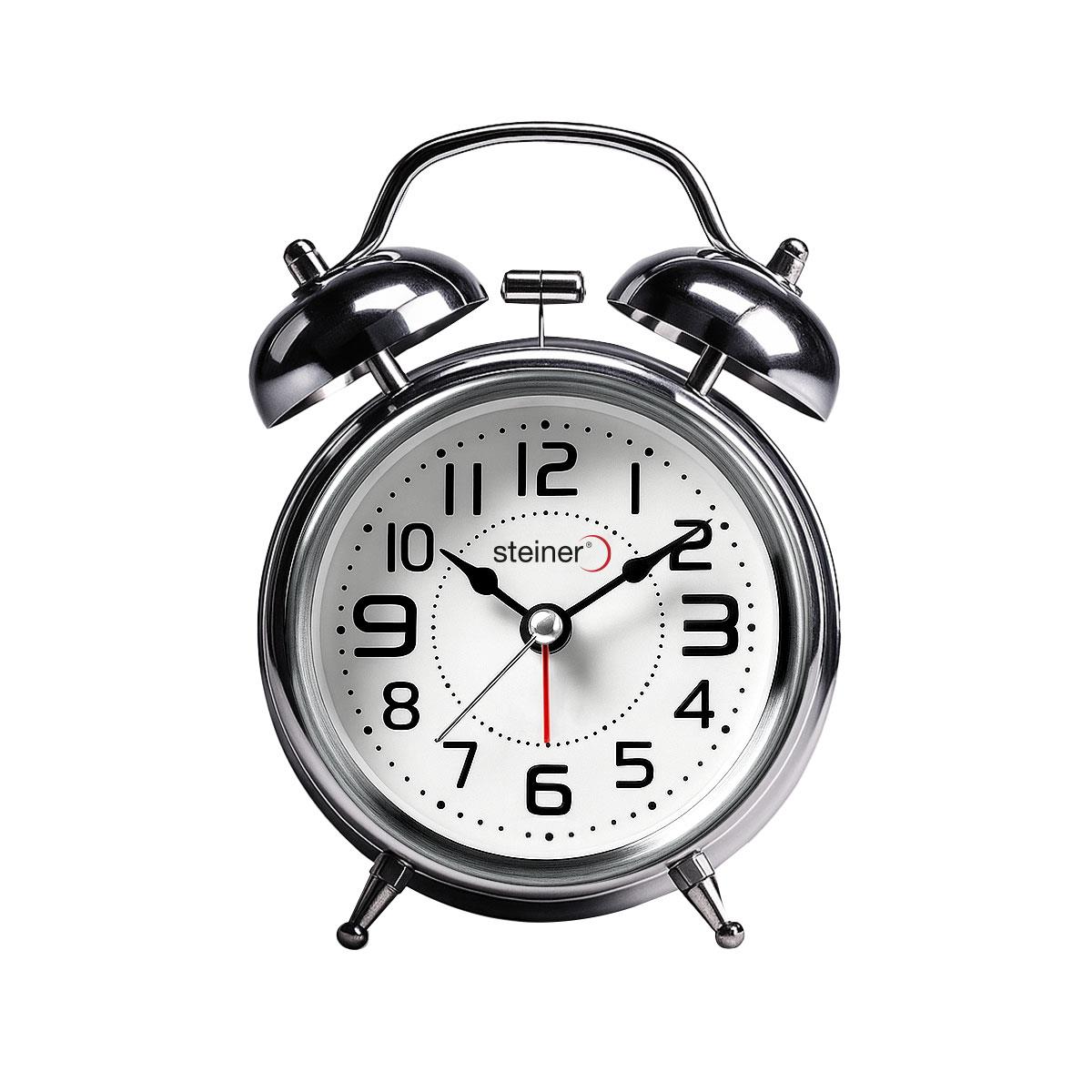 Reloj Steiner Despertador An&aacute;logo Tb07084Slv image number null