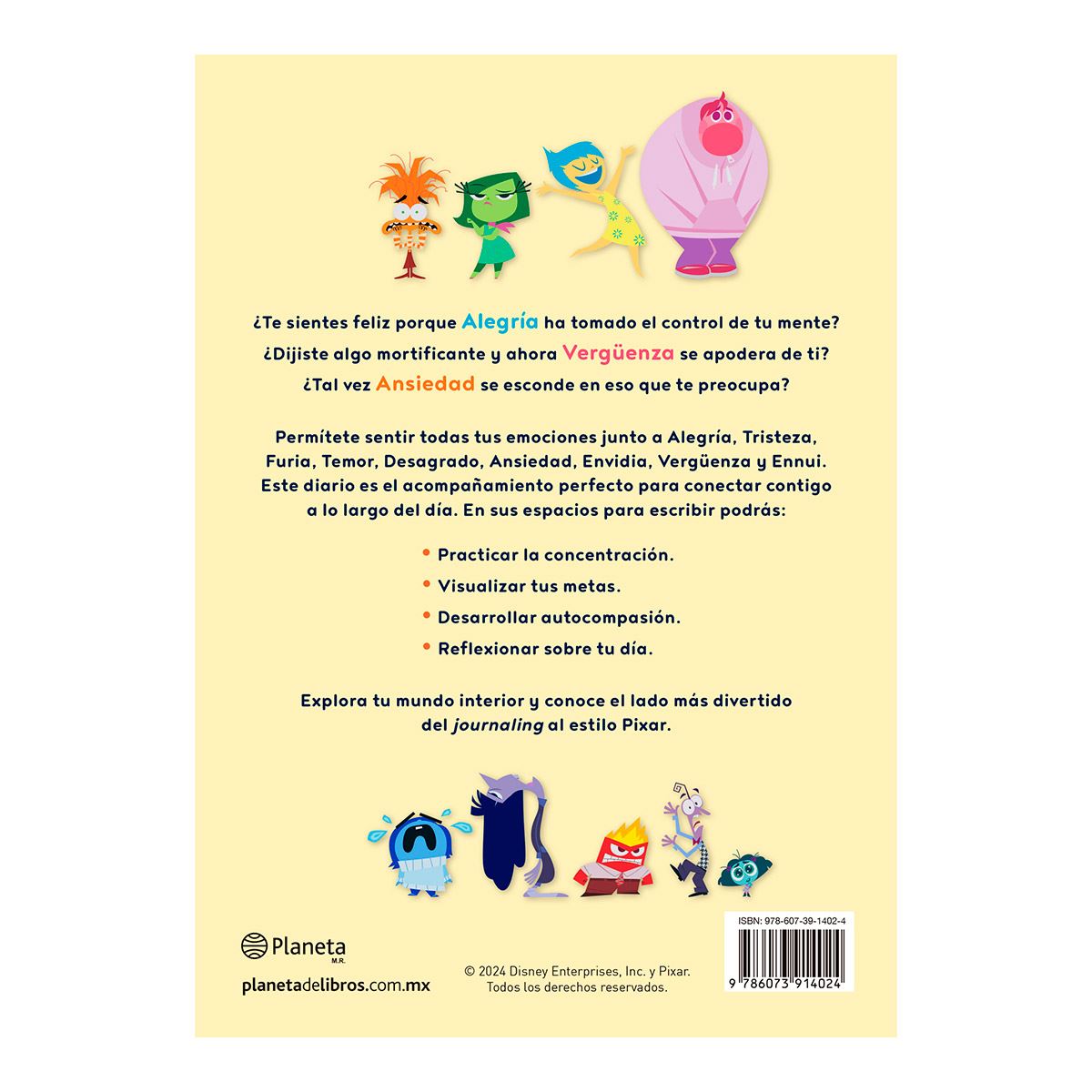 Emociones fuertes. Diario inspirado en Intensamente 2 image number null