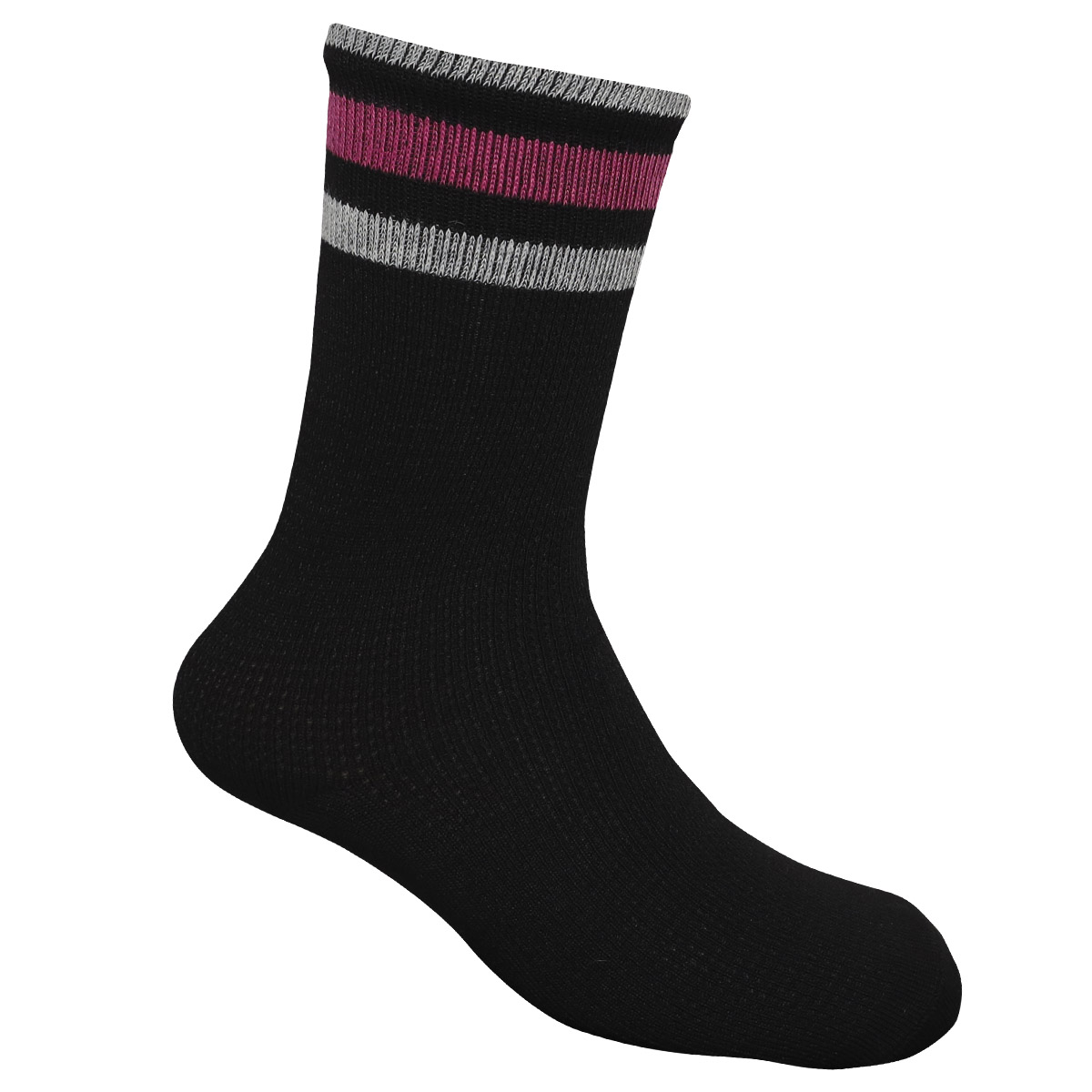 Calceta Forsom resorte rayas 3 pares para mujer image number null