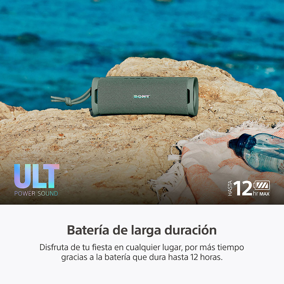 Bocina Bluetooth Sony Ult Field 1 Gris image number null