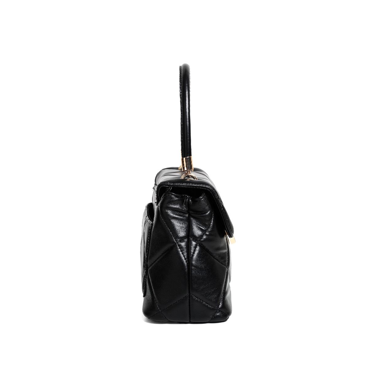 Bolso Satchel Perry Ellis Negro para Mujer image number null