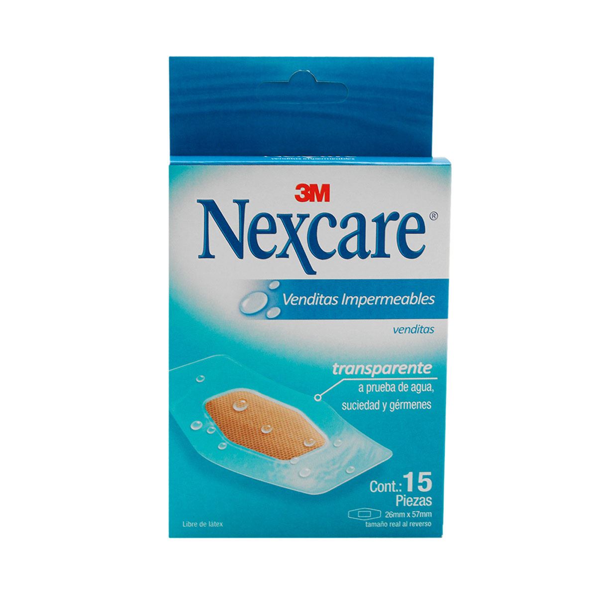Venditas Nexcare Impermeables con 15 pz image number null