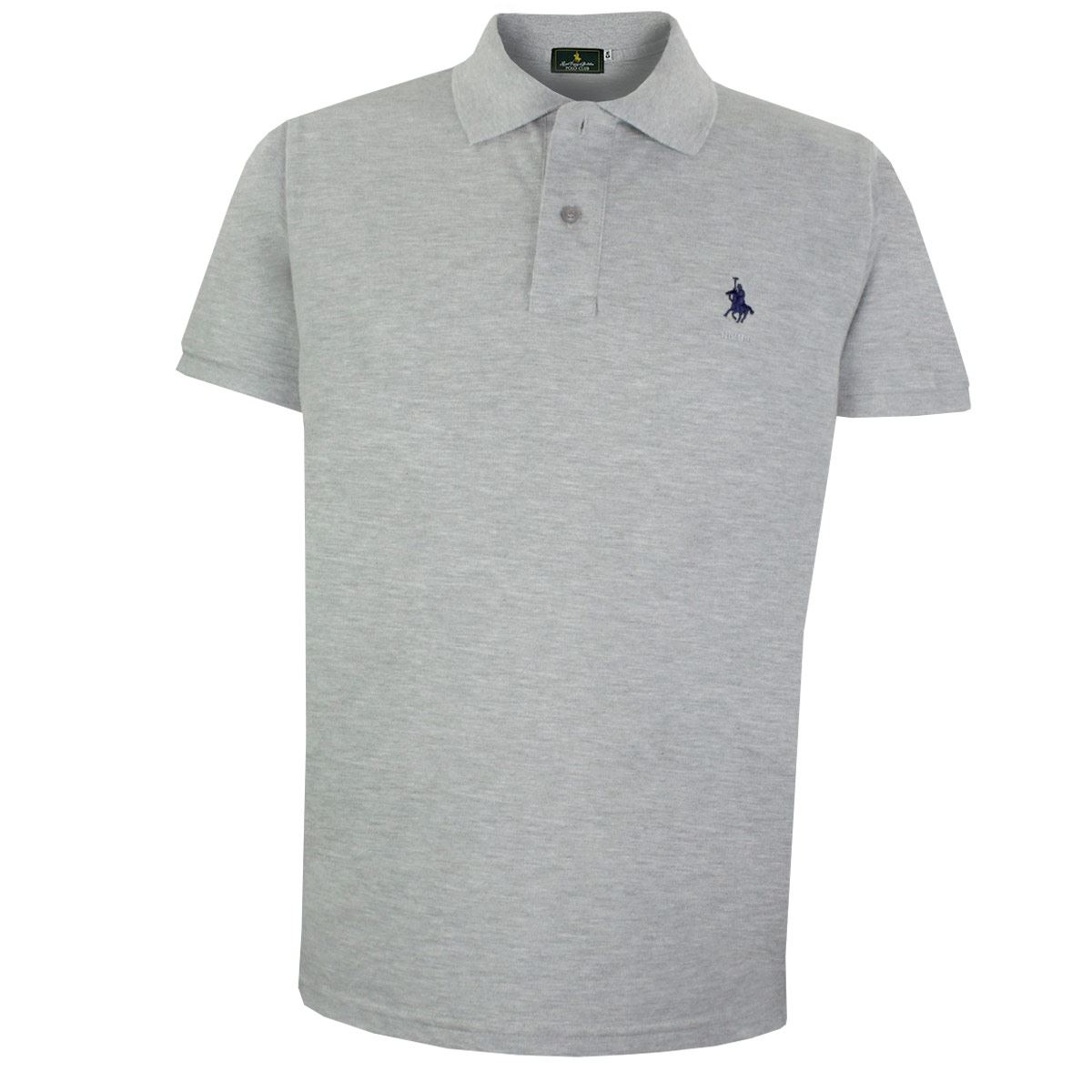 Playera Polo gris jaspe Ch image number null
