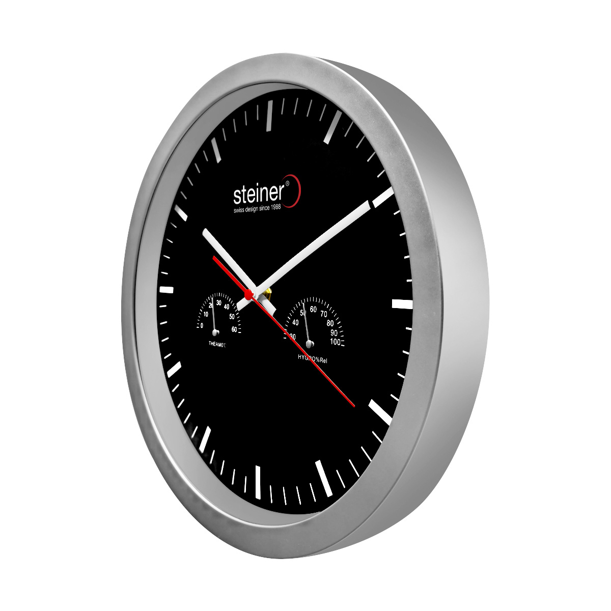 Reloj de Pared Steiner Color Negro STWA25-268BK image number null