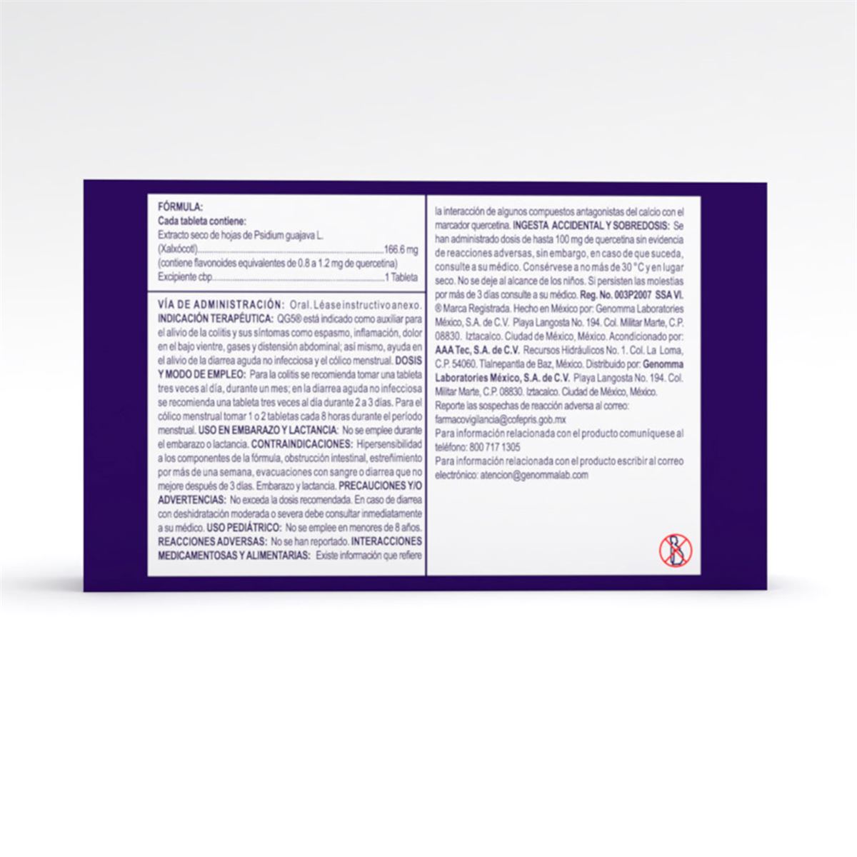 Qg5 10 tabletas image number null