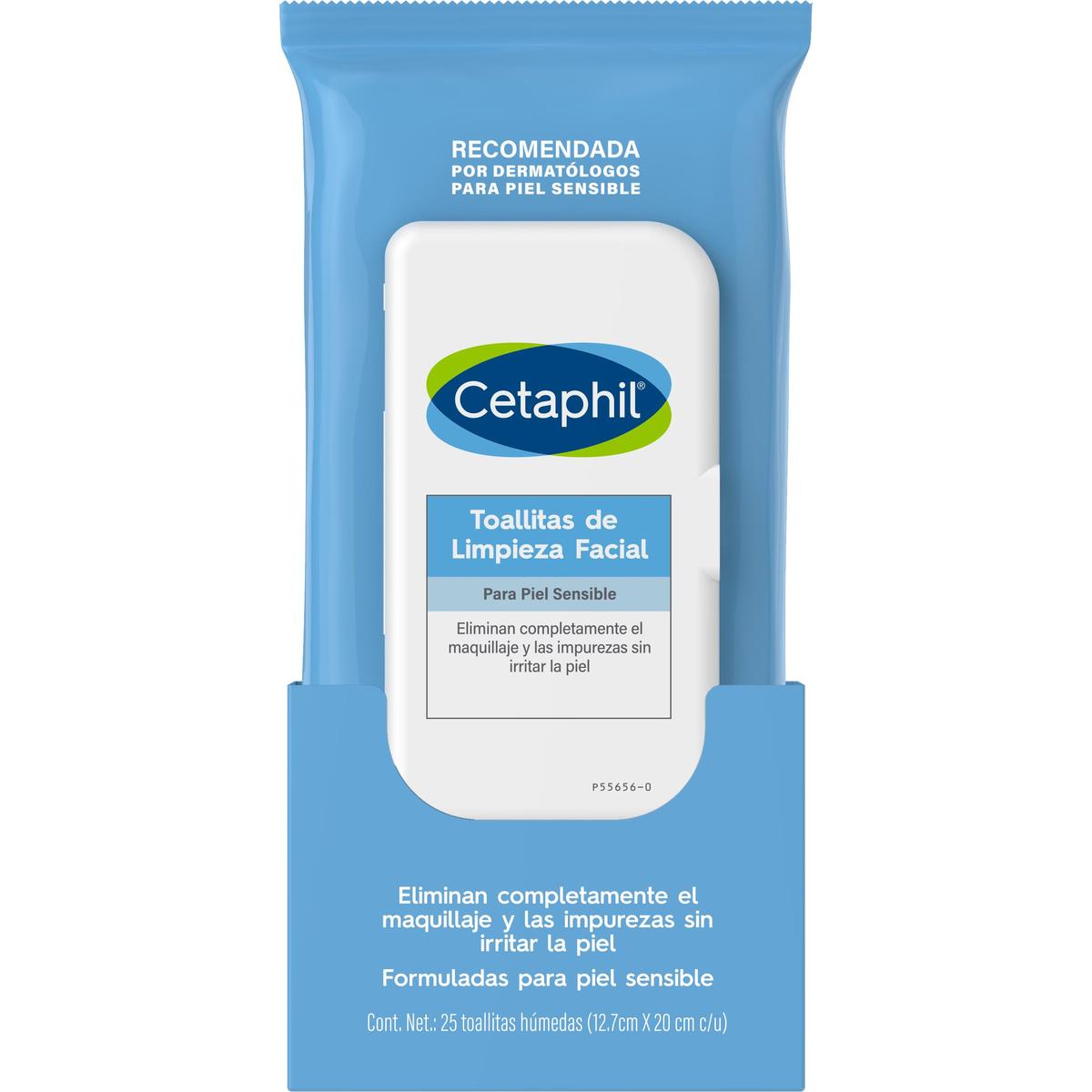 Cetaphil Toallitas de Limpieza Facial 25 toallitas image number null