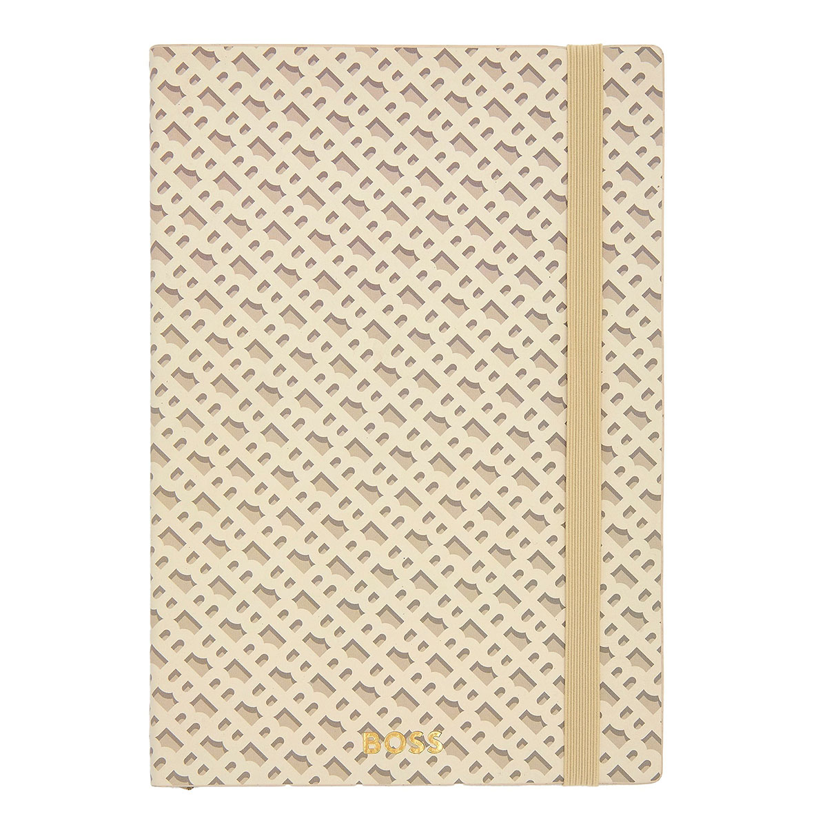 Bloc de Notas A5 Monogram Cream Lined Hugo Boss image number null