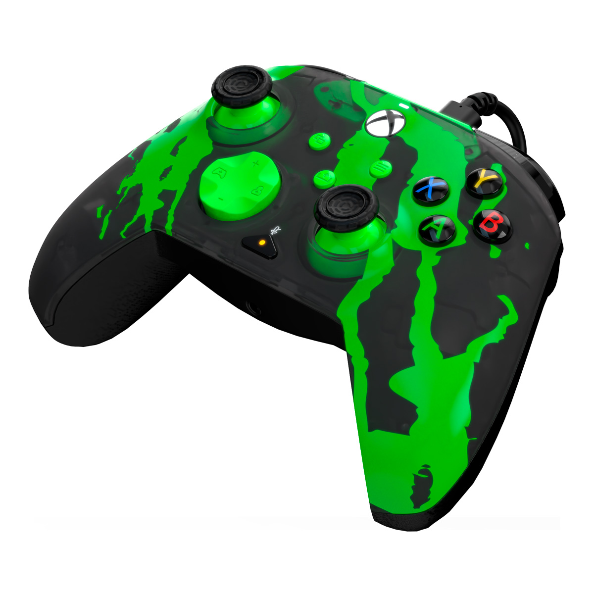 Control Xbox PDP Jolt Verde Alámbrico image number null