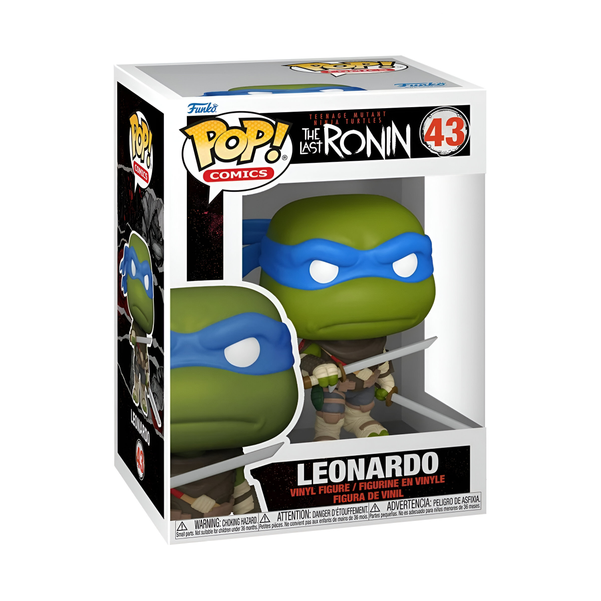 Funko Pop Comics TMNT Tortugas Ninja The Last Ronin Leonardo image number null