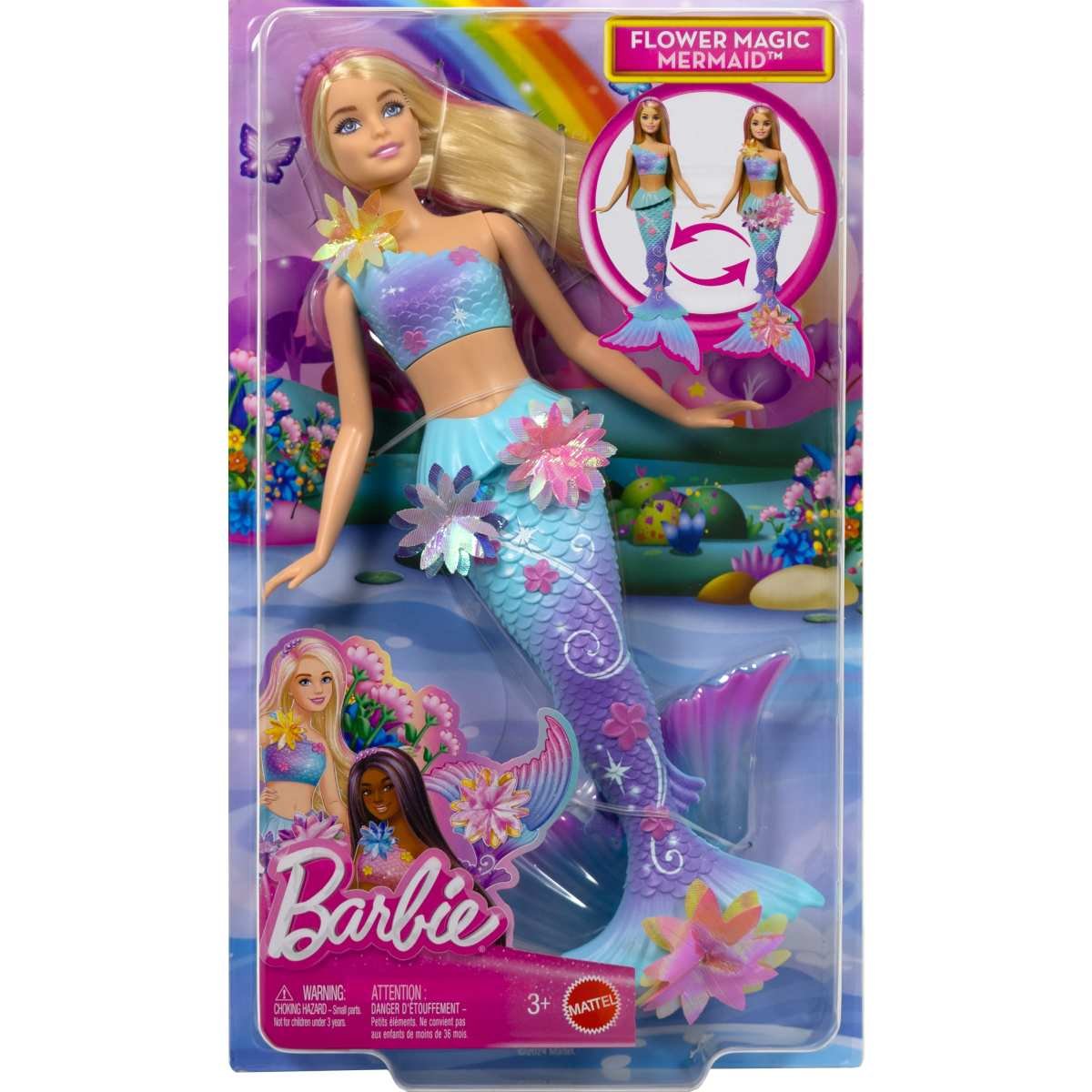 Barbie Fantas&iacute;a Mu&ntilde;eca Sirena Con Transformaci&oacute;n image number null