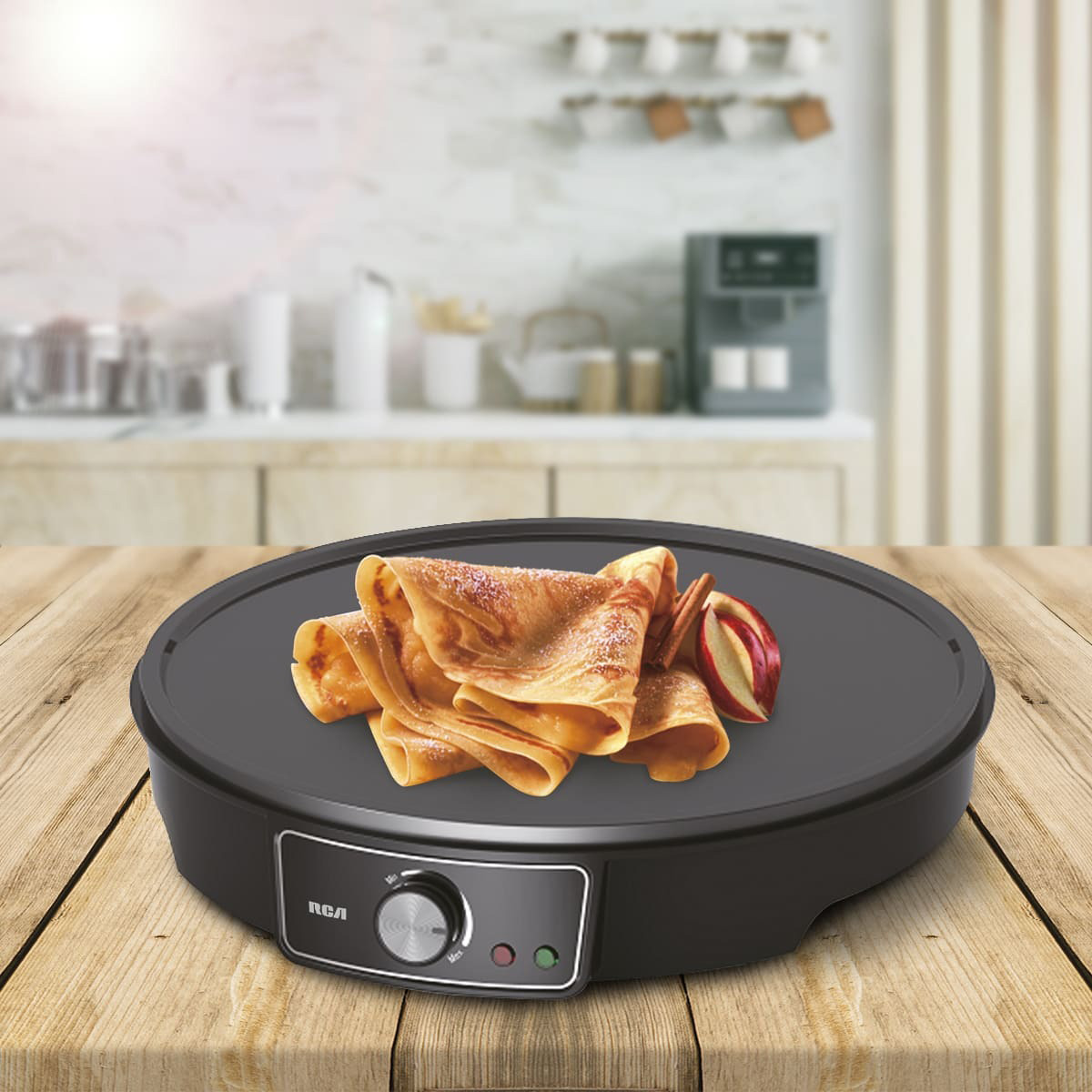 Crepera Antiadherente RCA Negro RC-602 image number null