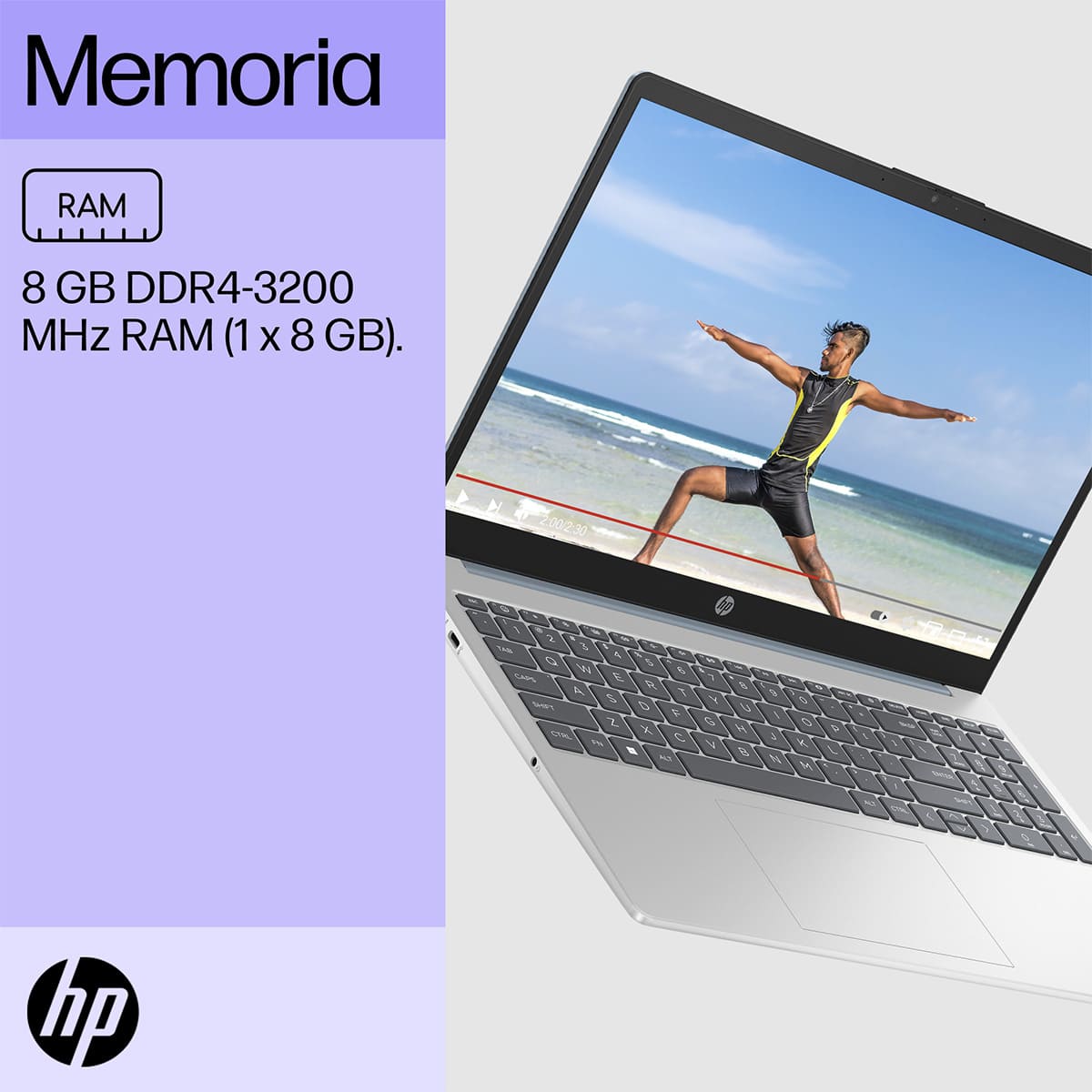 Laptop HP 15-FD0026 Intel Core i3 8GB RAM 512GB image number null