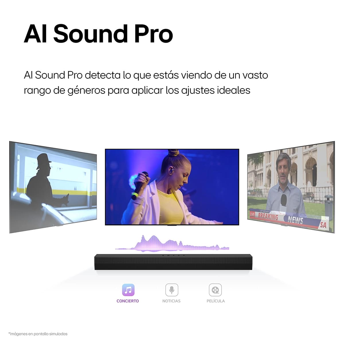 Barra de Sonido LG  2.1 Canales S40T image number null