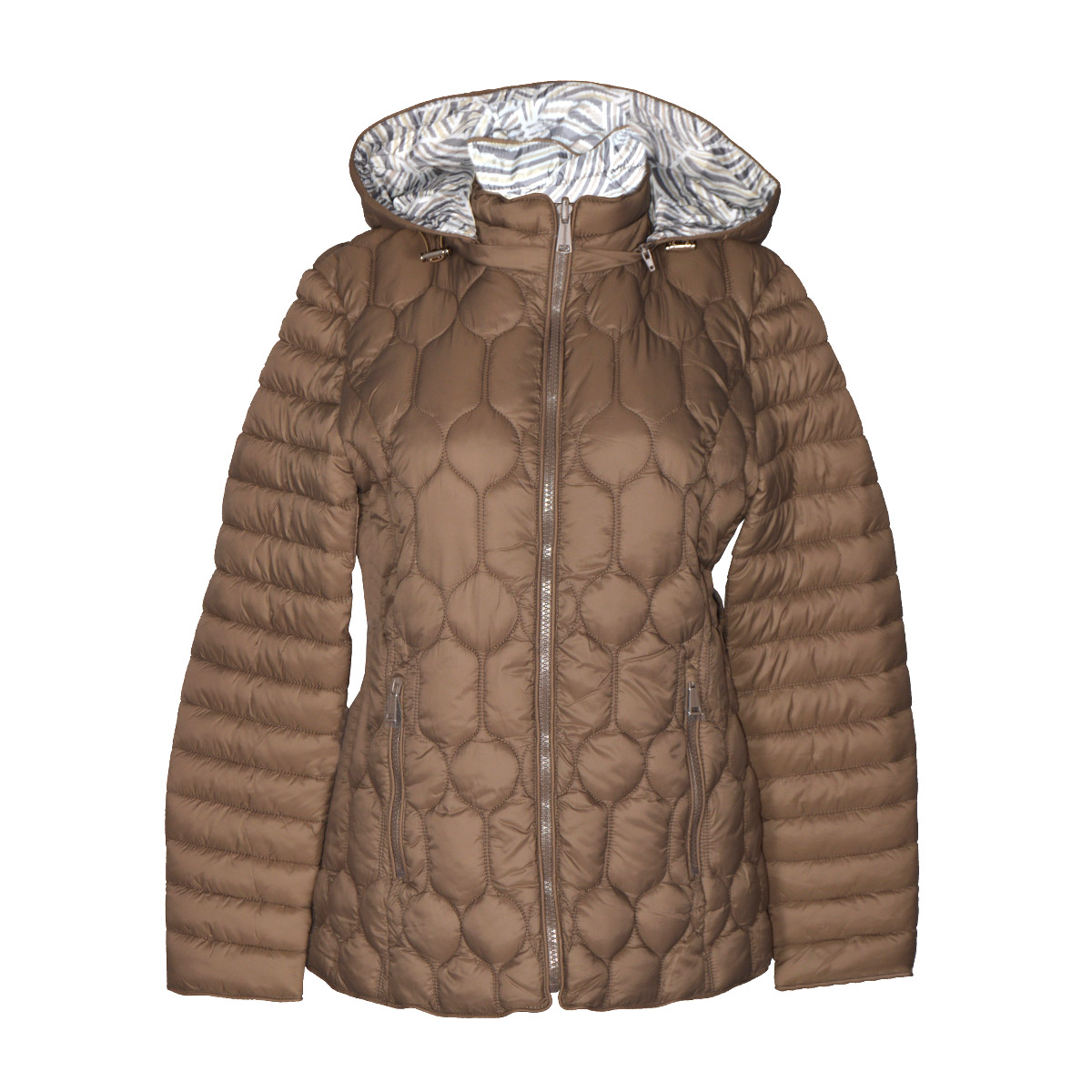 Chamarra Capitonada Reversible Philosophy Talla Mediana para Mujer image number null