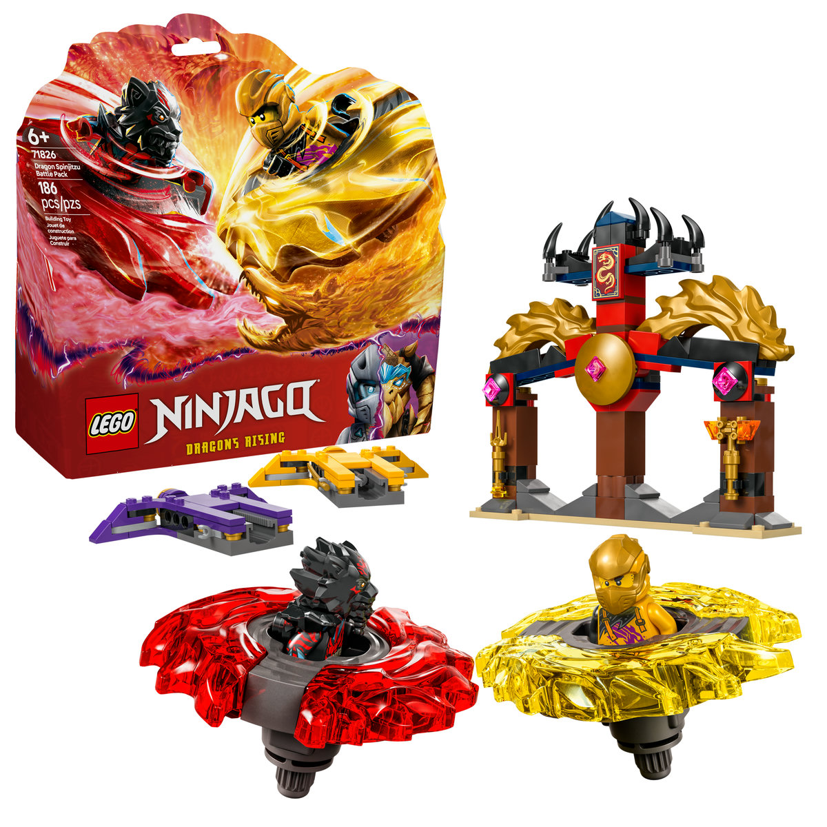 LEGO® Pack de Combate: Spinjitzu del Dragón image number null