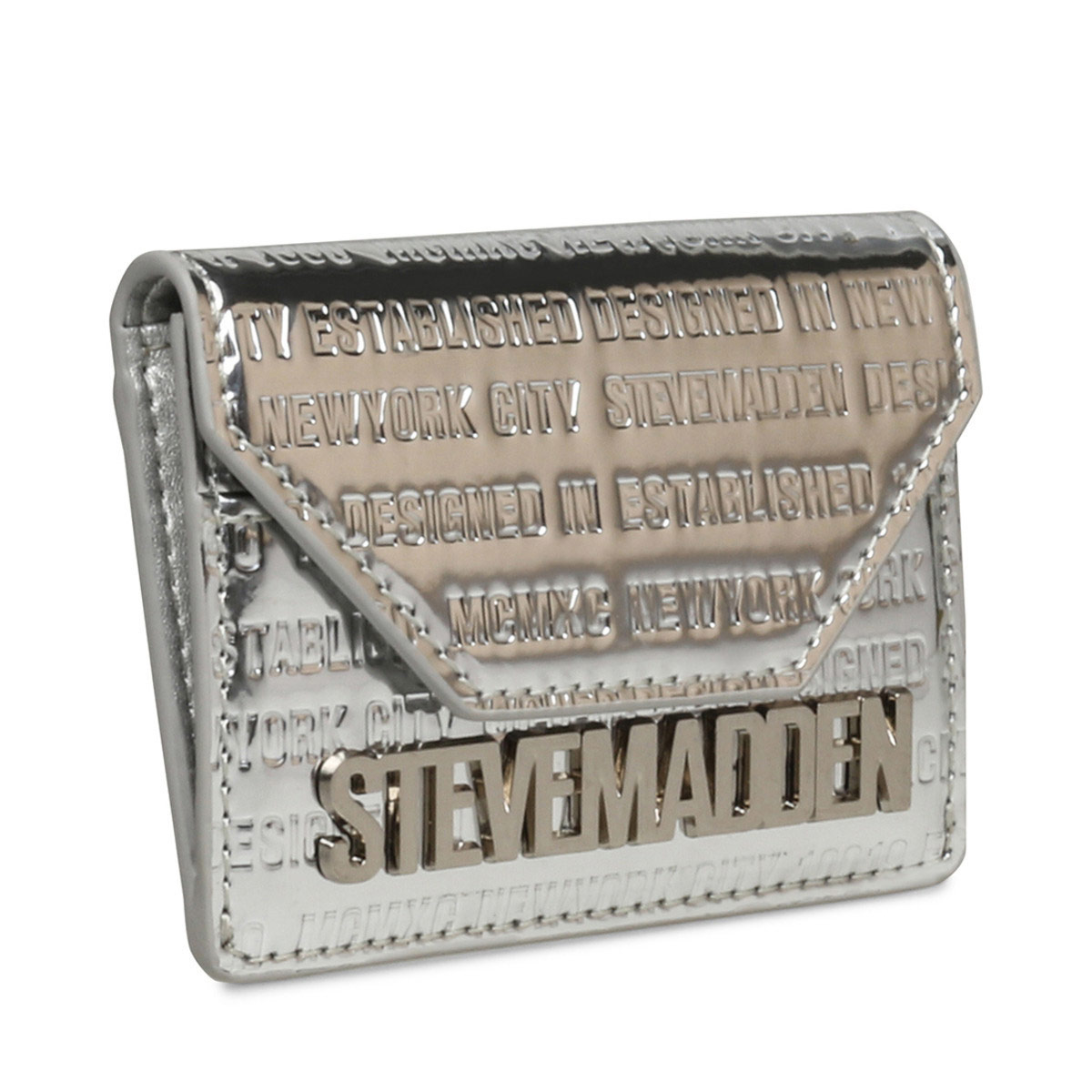 Wallet Steve Madden Plateado para Mujer image number null
