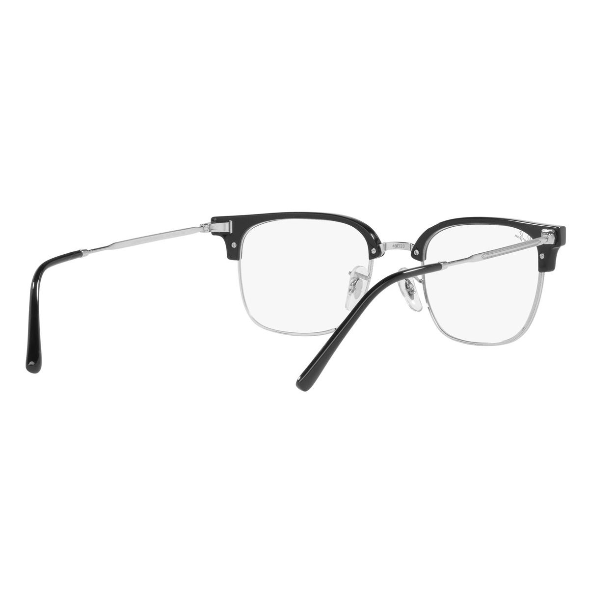 Armaz&oacute;n Ray-Ban New Clubmaster en Pl&aacute;stico Plata image number null