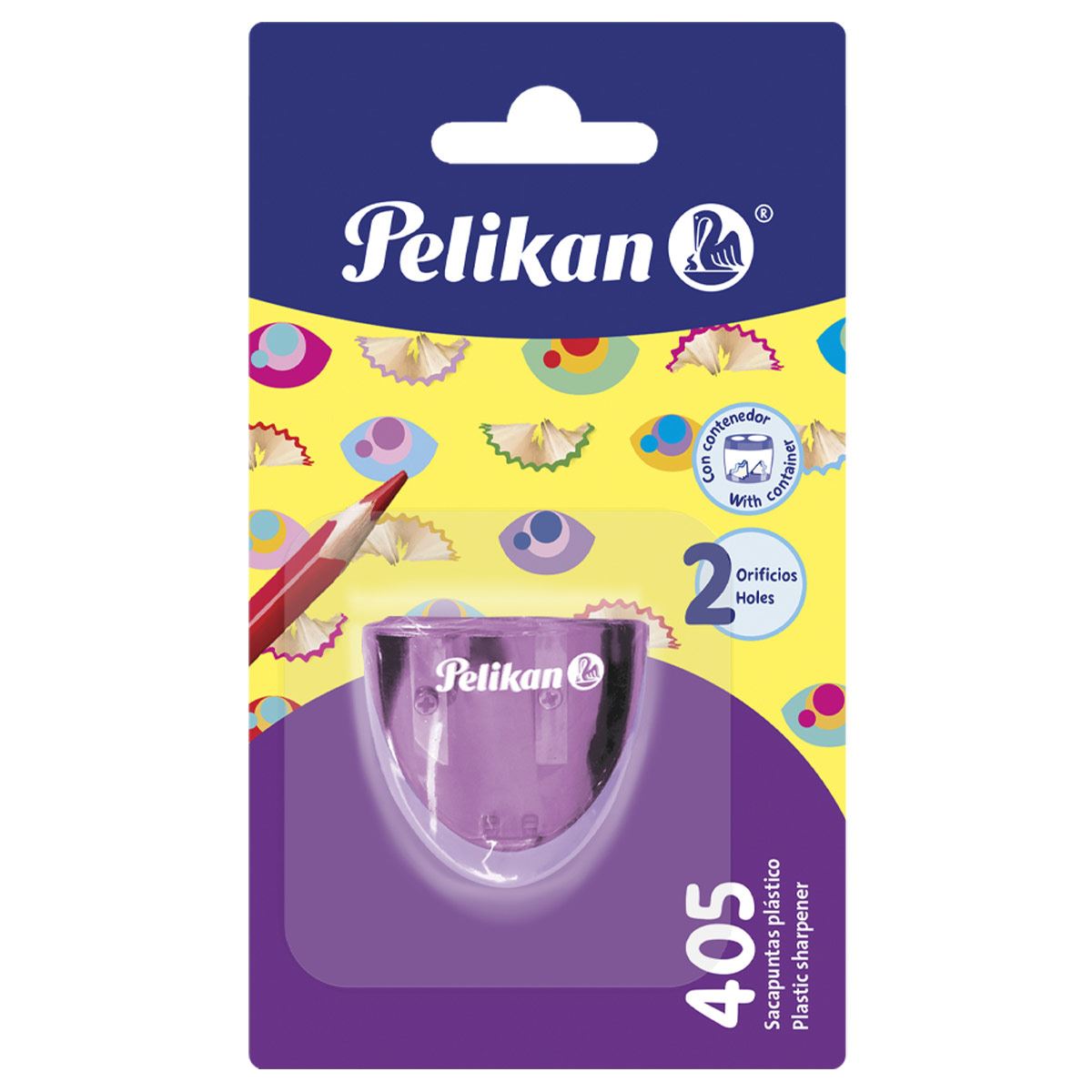 Sacapuntas con depósito 2 orificios Pelikan image number null