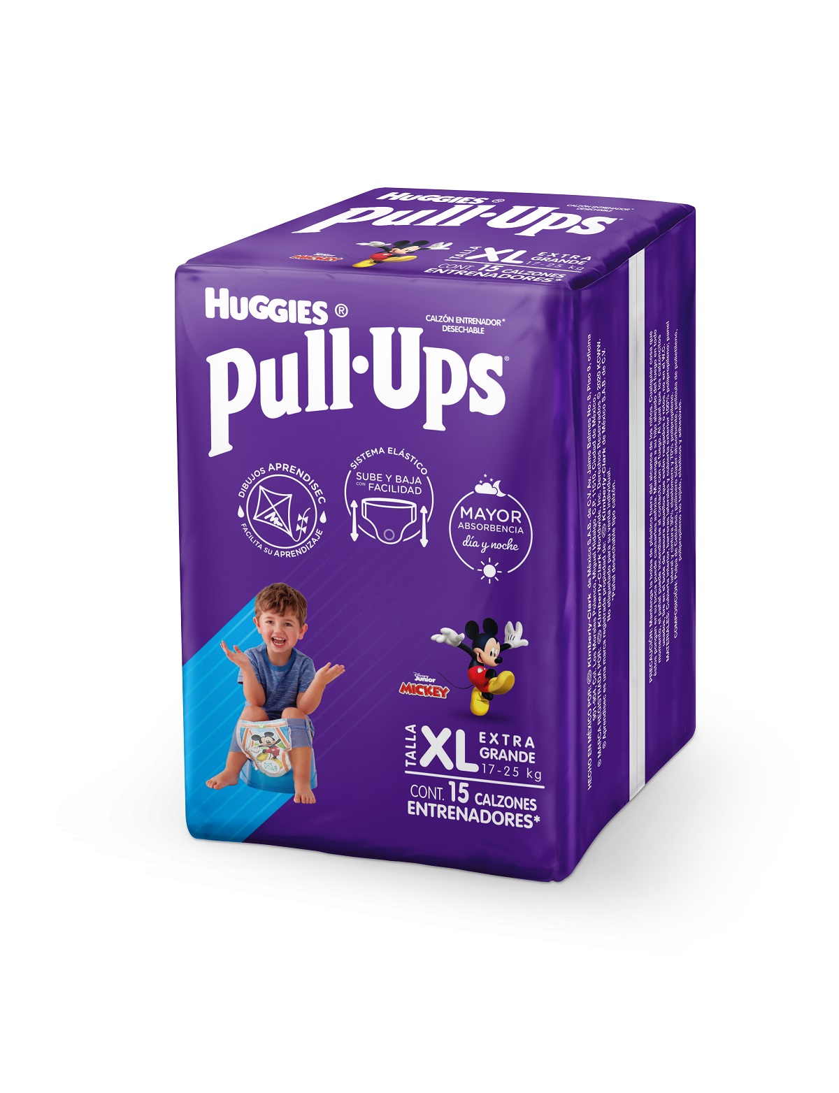Calzón PULL UPS Extra Grande para Niño image number null