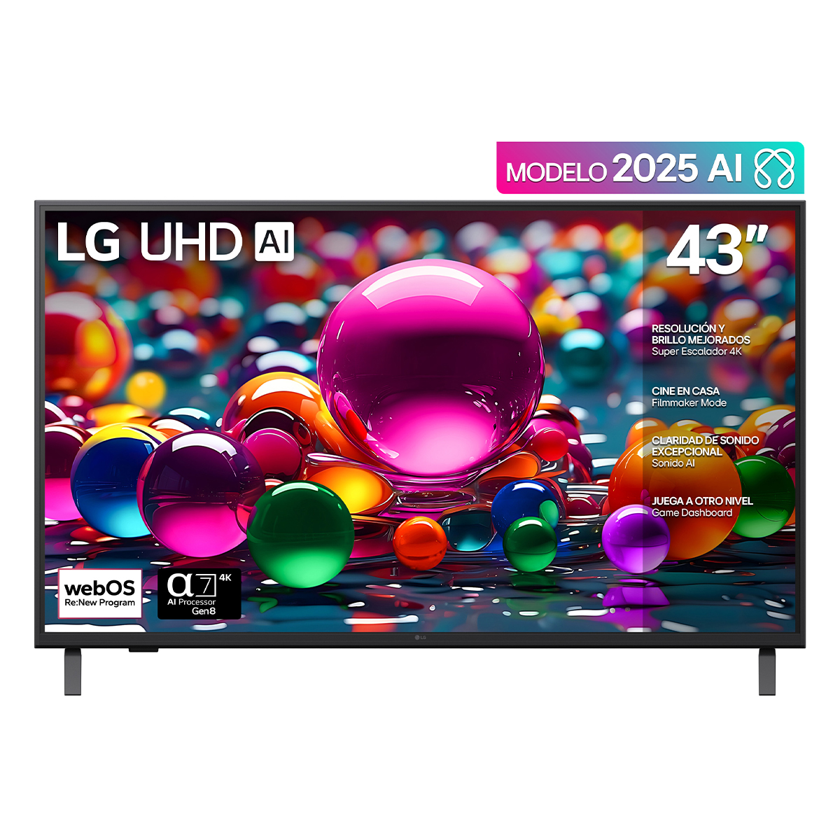 Pantalla LG de 43 Pulgadas 4K 43ua7500psa image number null