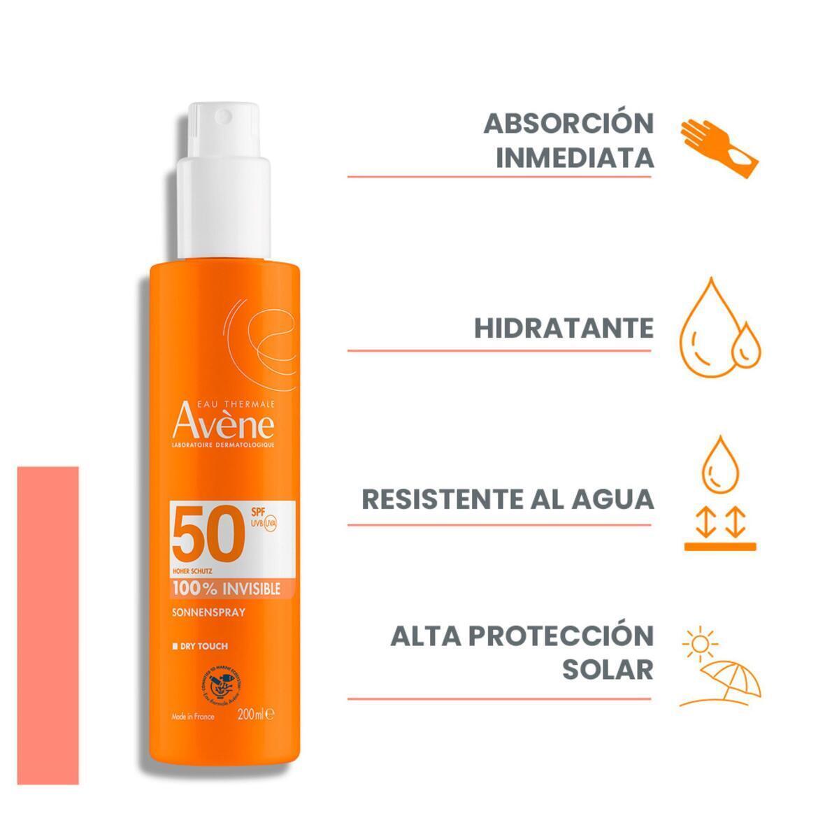 Avene Protector Solar Corporal en Spray FPS 50 200ml image number null