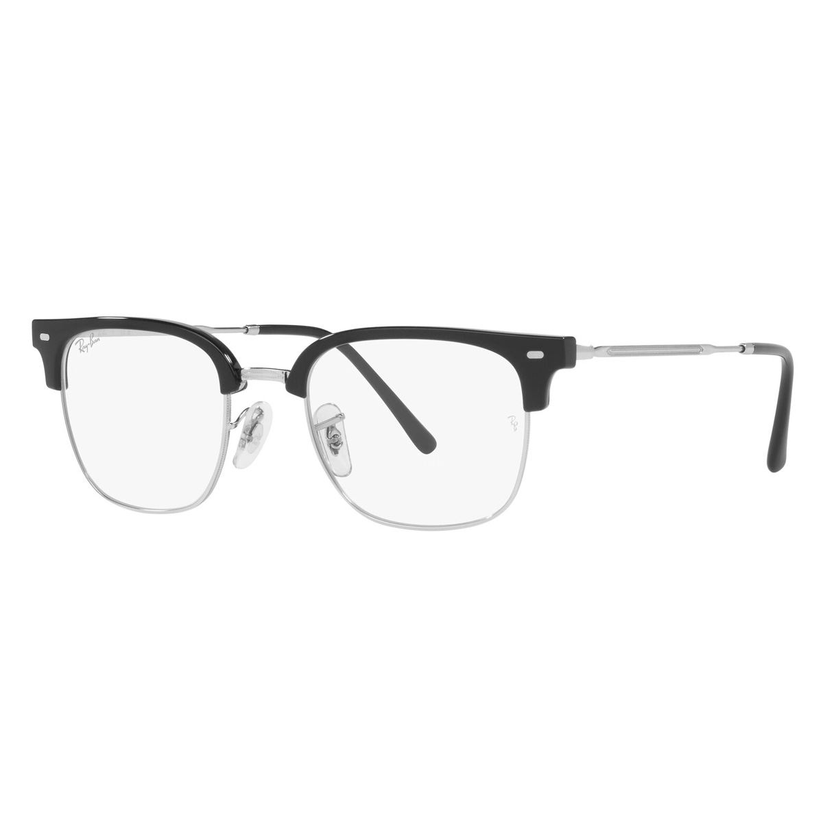 Armaz&oacute;n Ray-Ban New Clubmaster en Pl&aacute;stico Plata image number null