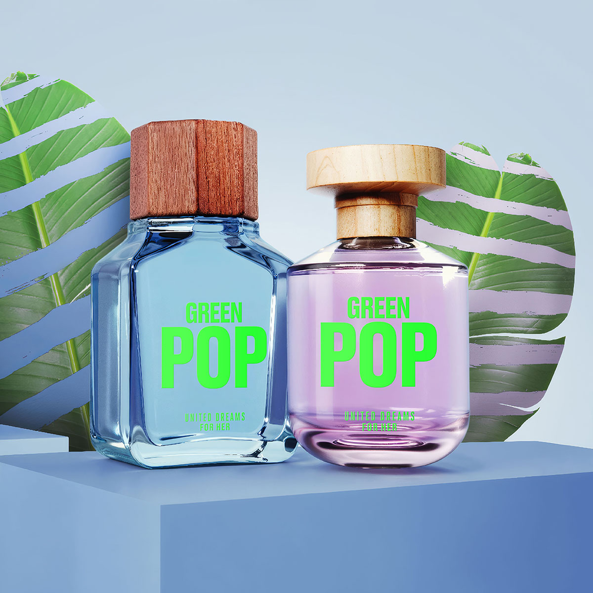 Eau de Toilette Benetton United Dreams Green Pop 100 ml para Hombre image number null