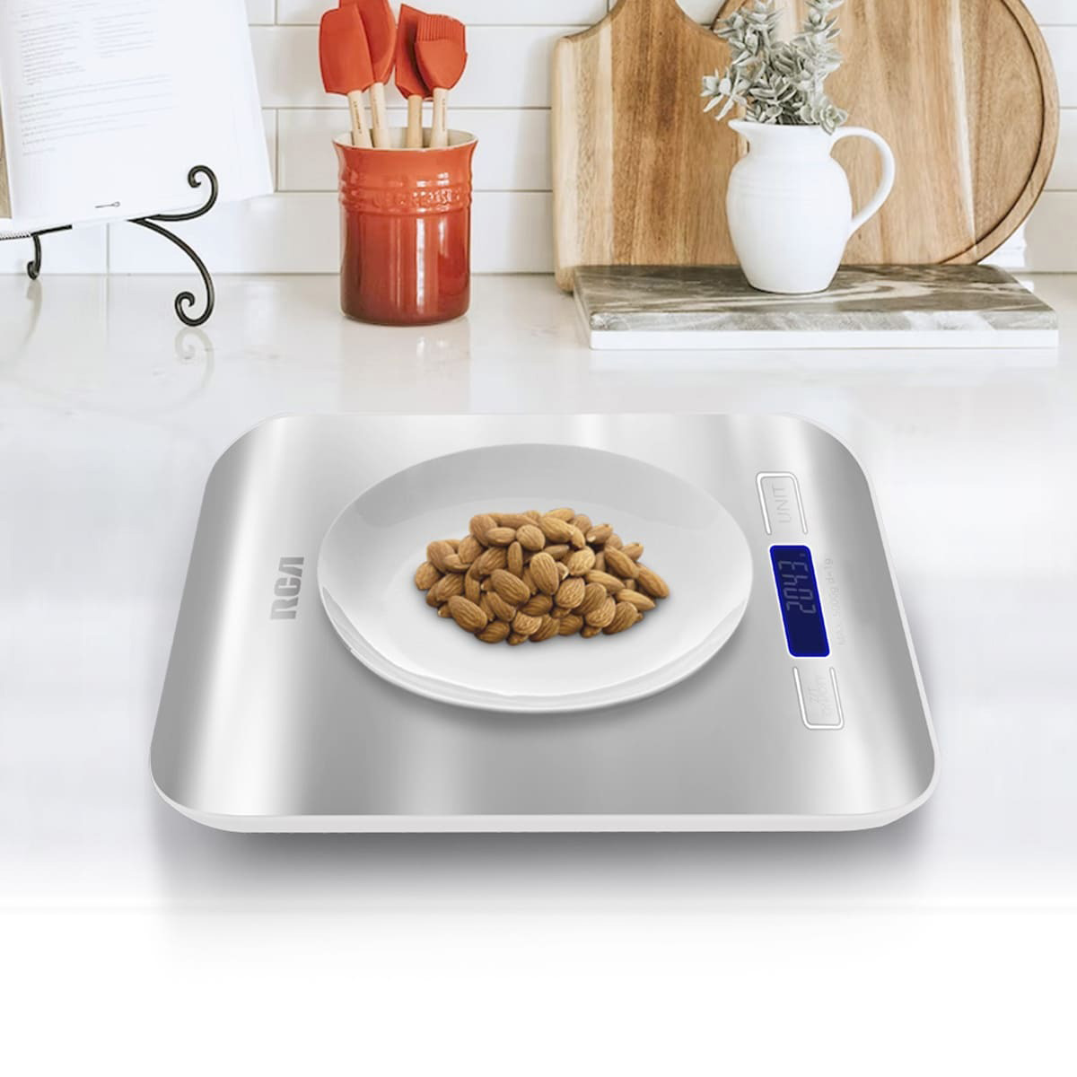 Bascula Plata Para Cocina Rca image number null