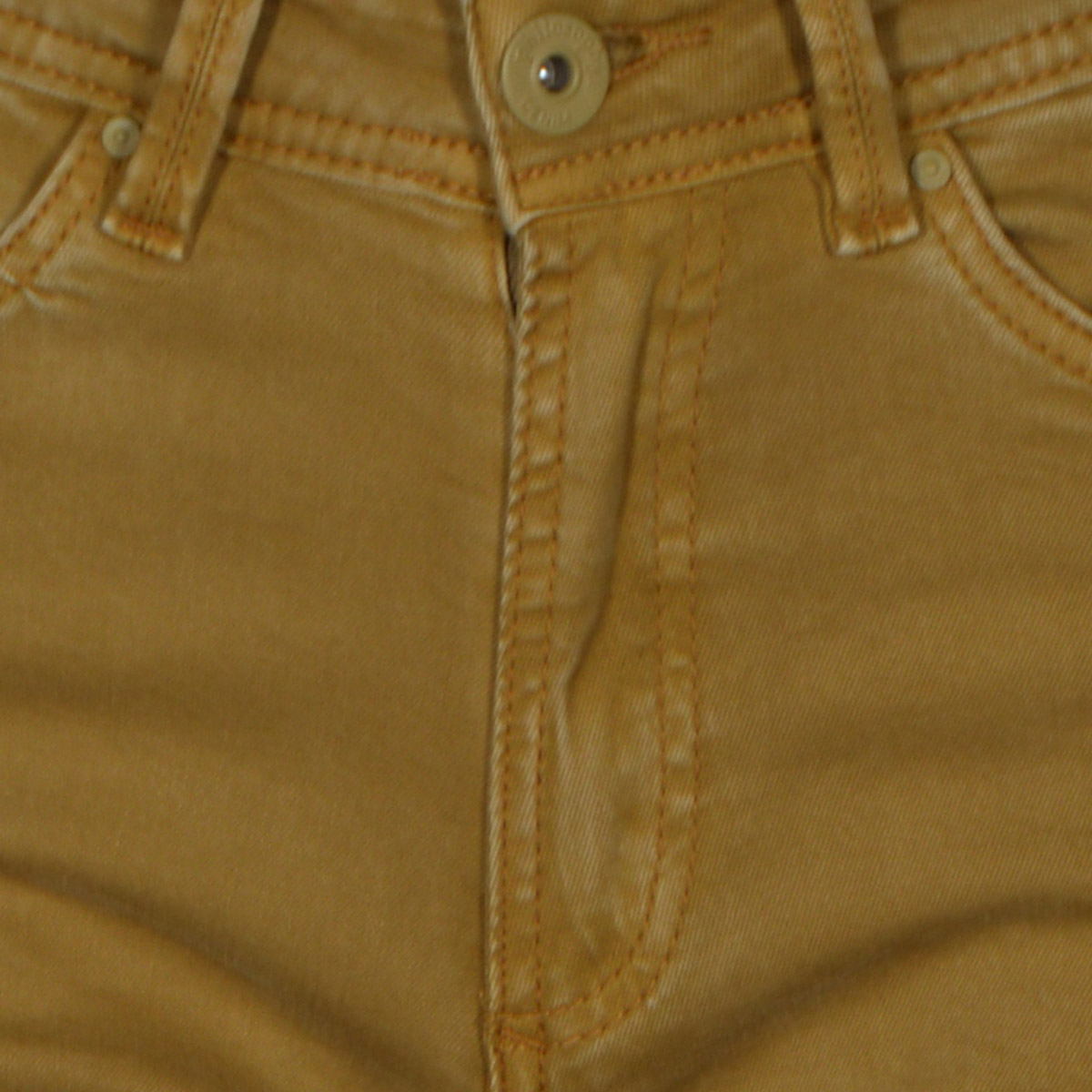 Jeans Rectos con Bolsillos Philosophy Color Café Claro Talla 11 para Mujer image number null