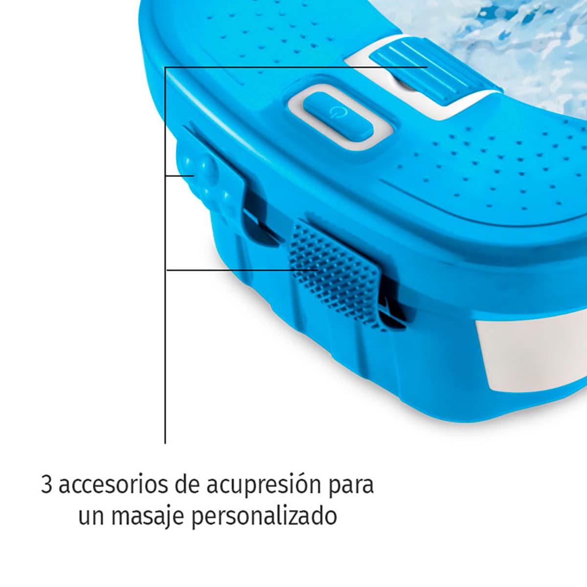 Tina Spa De Pies Burbujas Homedics image number null