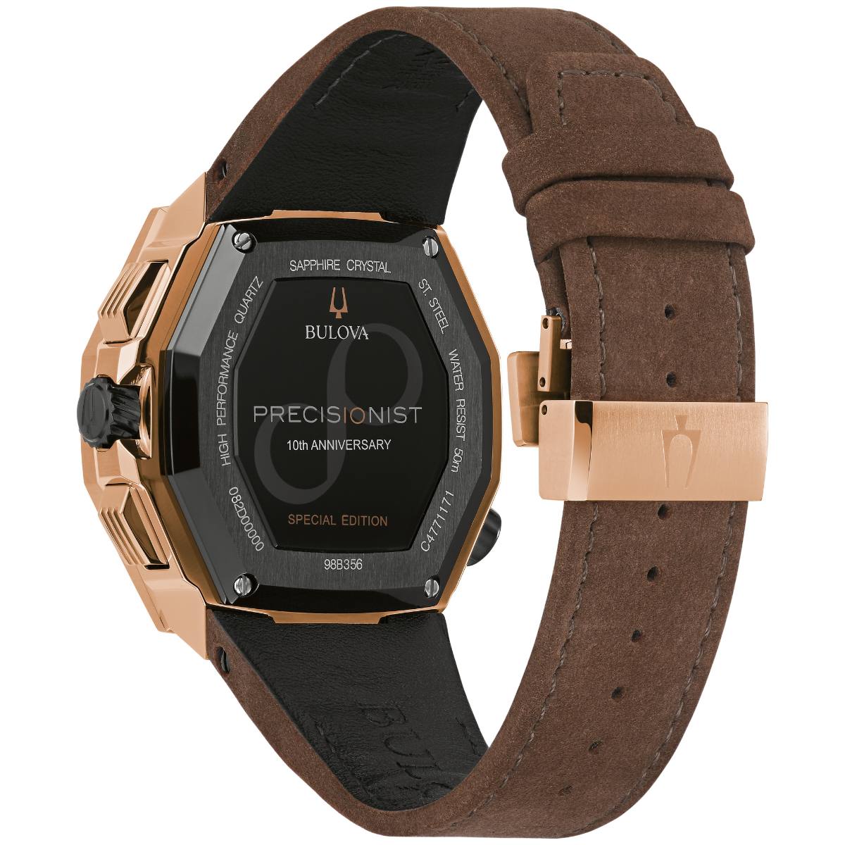 Reloj de pulso Bulova para Caballero 98B356 Colecci&oacute;n Precisionist image number null