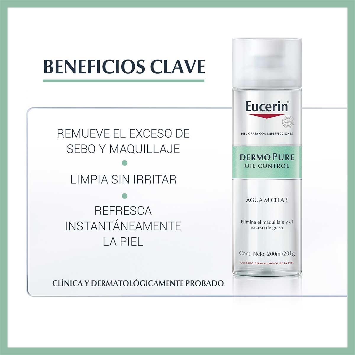 Eucerin DermoPURE Loción Micelar 200ml image number null