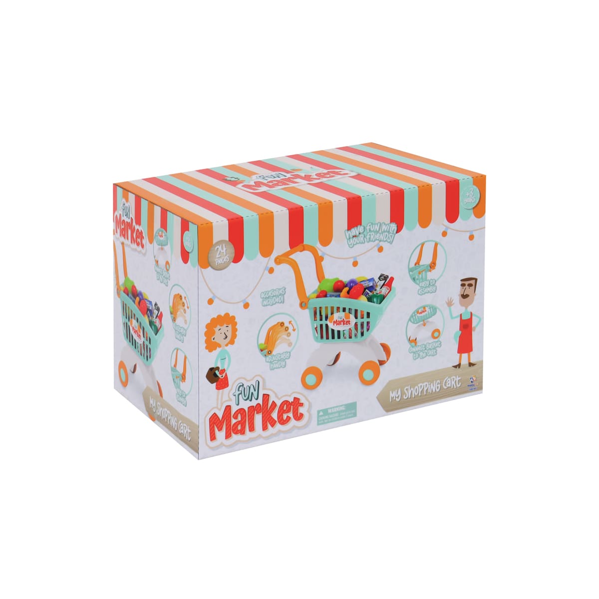 Set de Juego Carrito de Supermercado Fun Market image number null