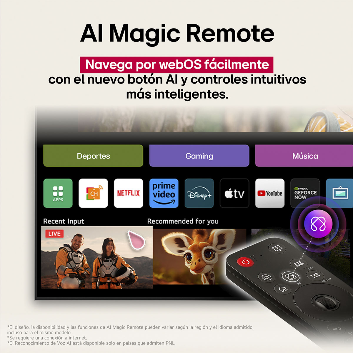 Pantalla LG de 75 Pulgadas 75qned83asg 4k Ai image number null