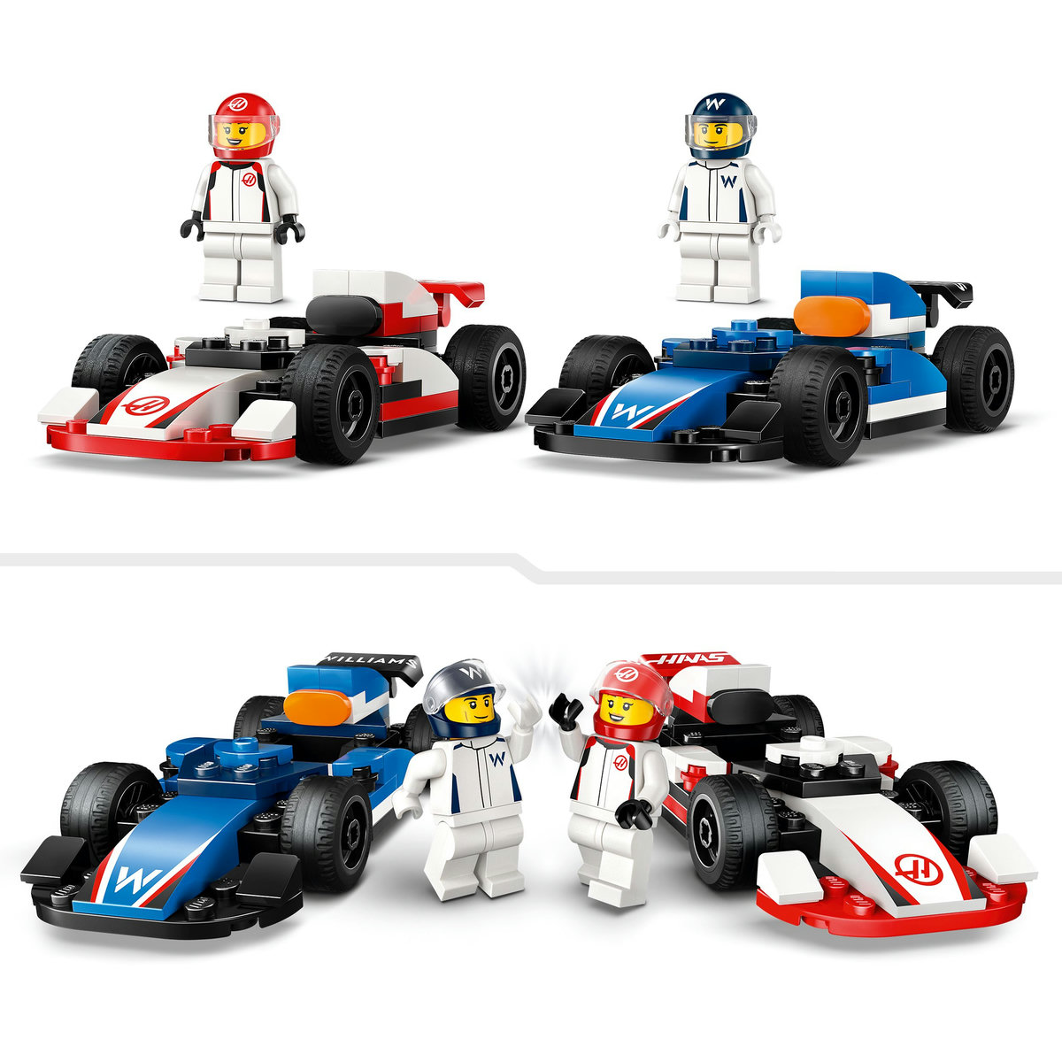 LEGO&reg; F1 Williams Racing & Autos de Carrera Haas F1 image number null