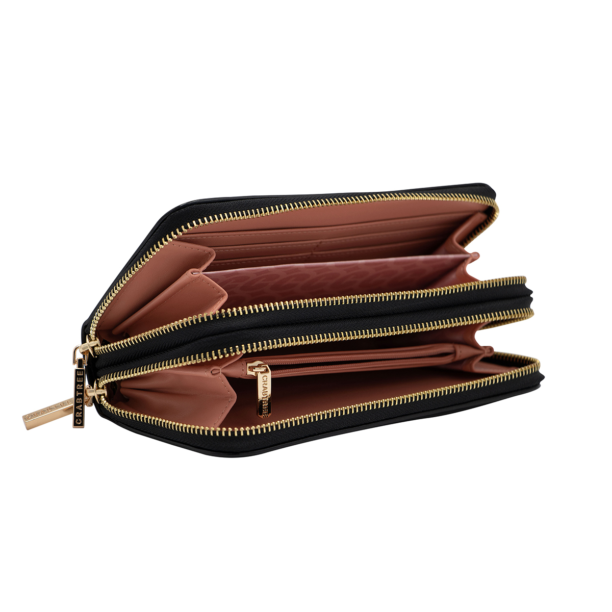 Cartera Crabtree Negra para Mujer image number null