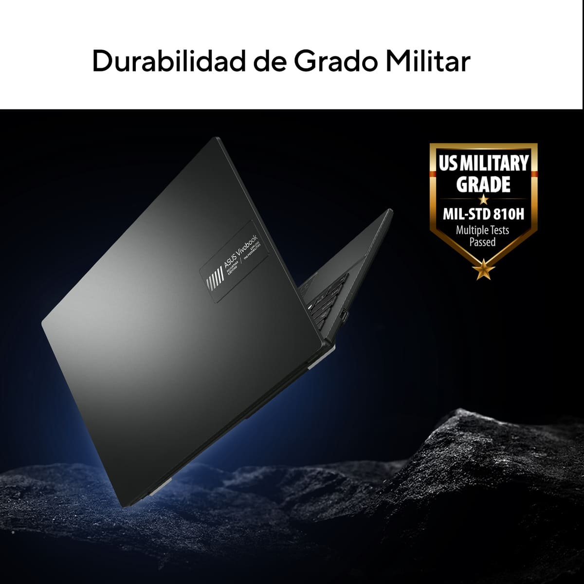 Laptop Asus Vivobook 14 Pulgadas L1404FA-NK286W RYZEN 3-7320U 8G 512SSD + Mochila y Mouse image number null