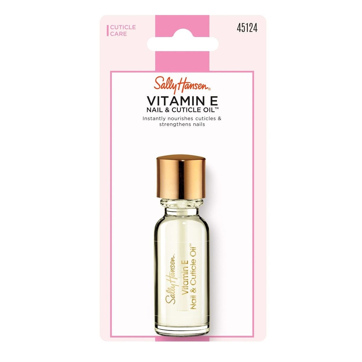 Tratamiento para U&ntilde;as y Cut&iacute;cula Sally Hansen Vitamin E 13ml image number null