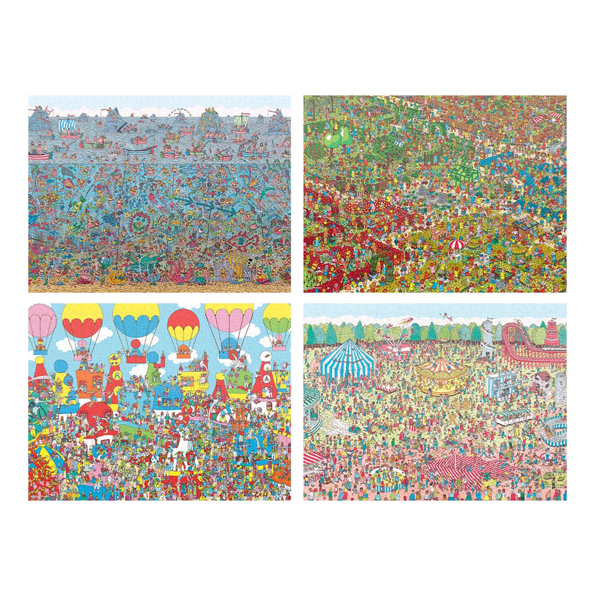 Set de Cajones con 4 rompecabezas &iquest;D&oacute;nde Est&aacute; Wally? Novelty image number null